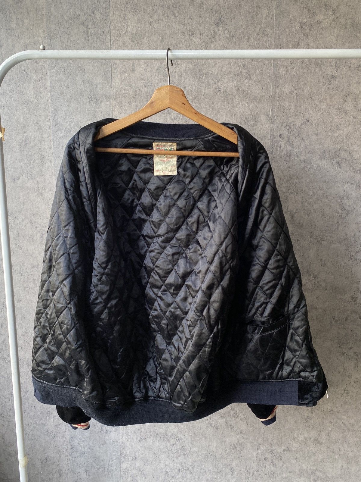 Japanese Brand Vintage Tedman Velvet Sukajan Traditional Japan Jacket Size US M / EU 48-50 / 2 - 8 Thumbnail