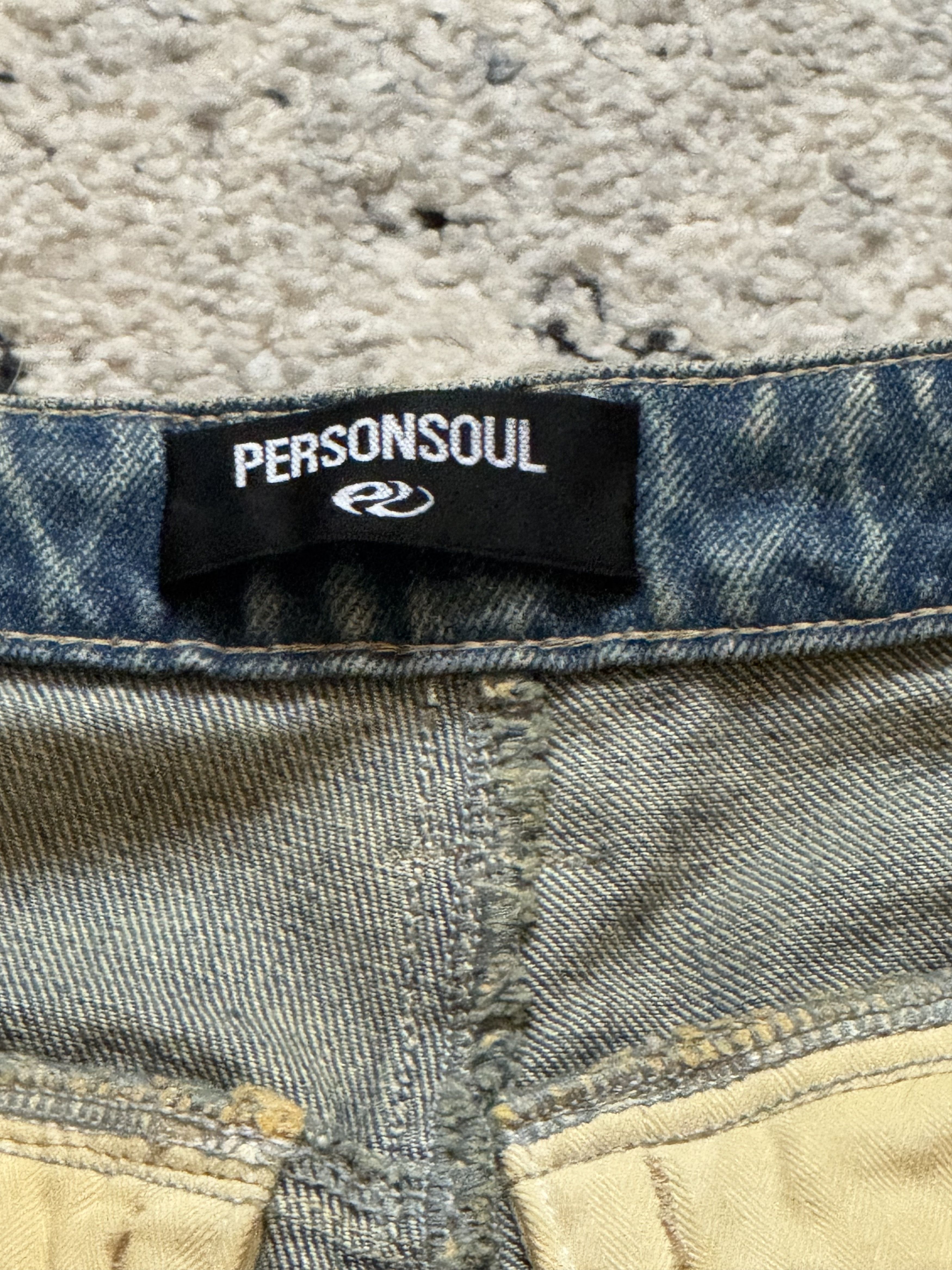Other Personsoul Stain Embroidery Curved Jeans Size US 27 - 5 Thumbnail