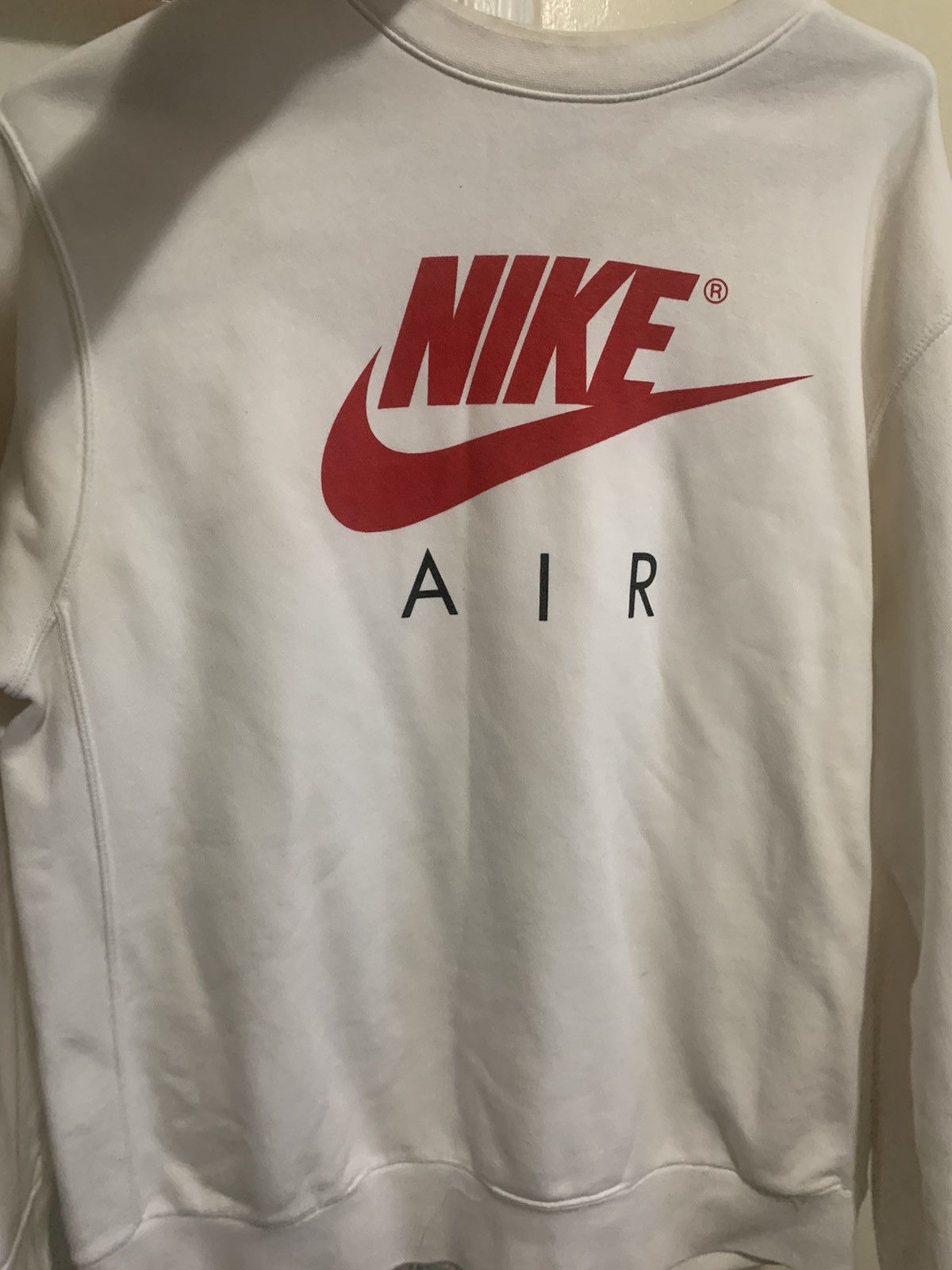 Nike Nike crewneck white Size US M / EU 48-50 / 2 - 1 Thumbnail