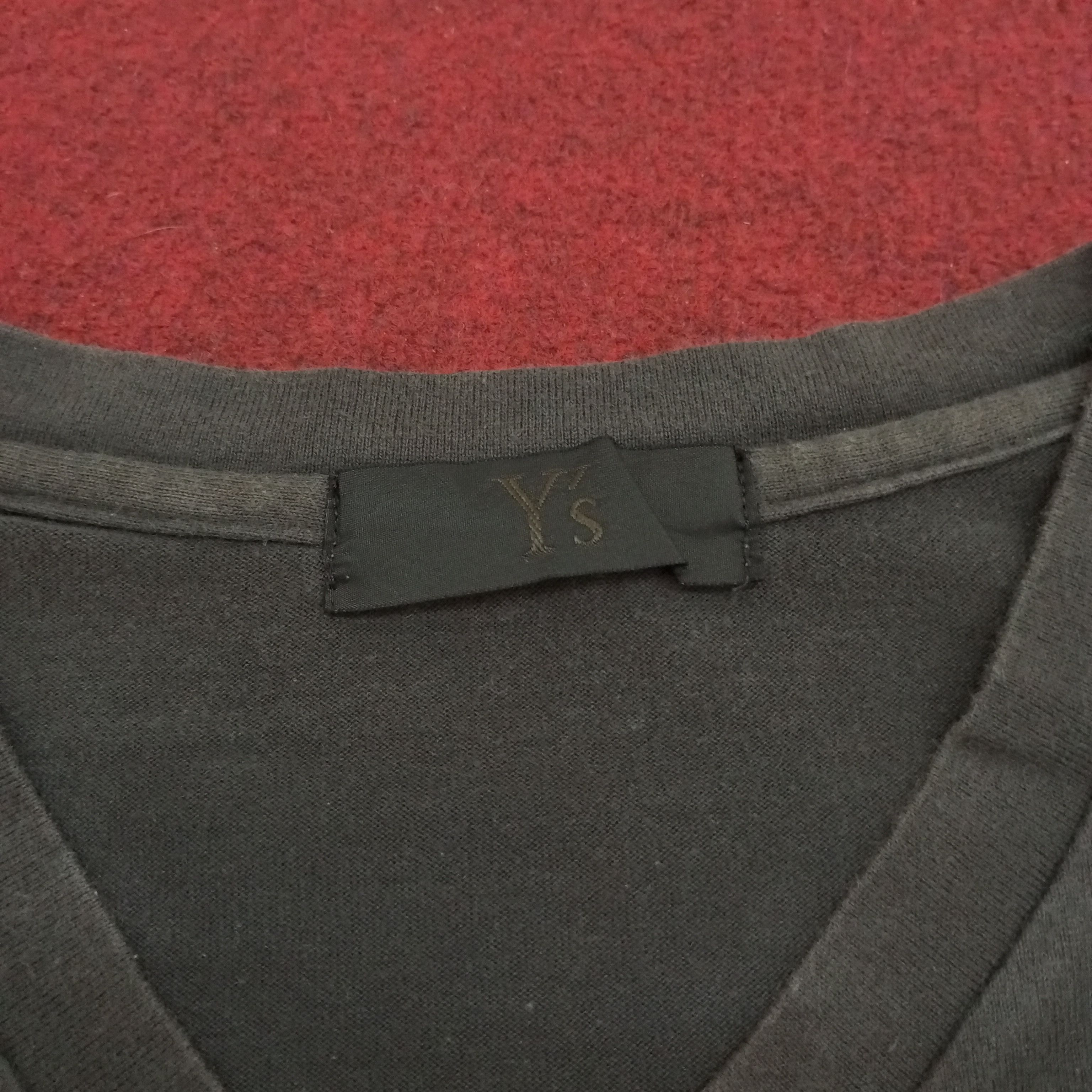 Designer Y's Yohji Yamamoto Japanese Designer Custom Art Logo Tshirt Size US L / EU 52-54 / 3 - 6 Thumbnail