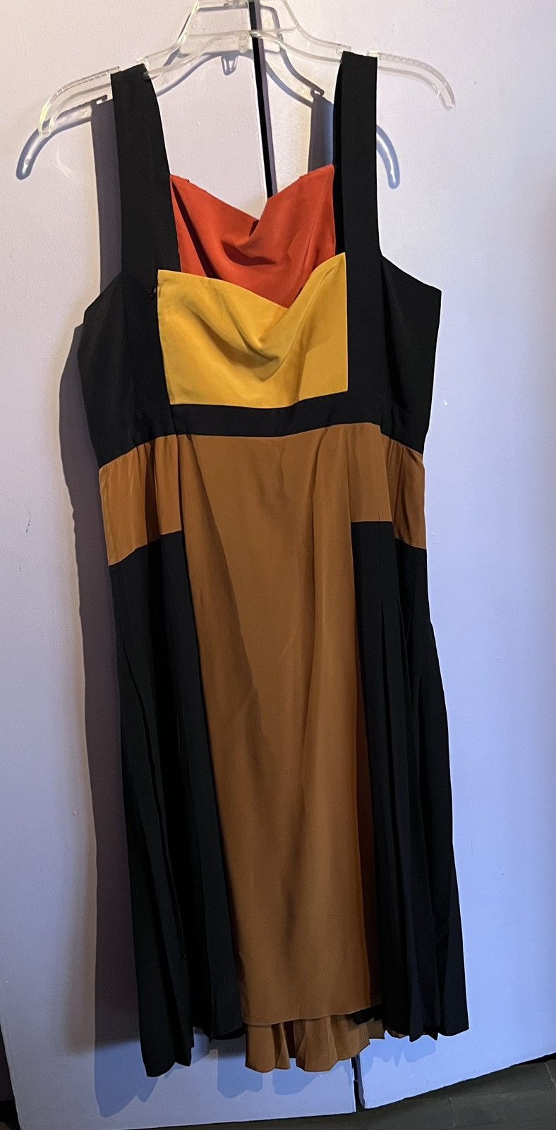 Bottega Veneta Bottega Venetta -Color Block Dress Size L / US 10 / IT 46 - 3 Thumbnail