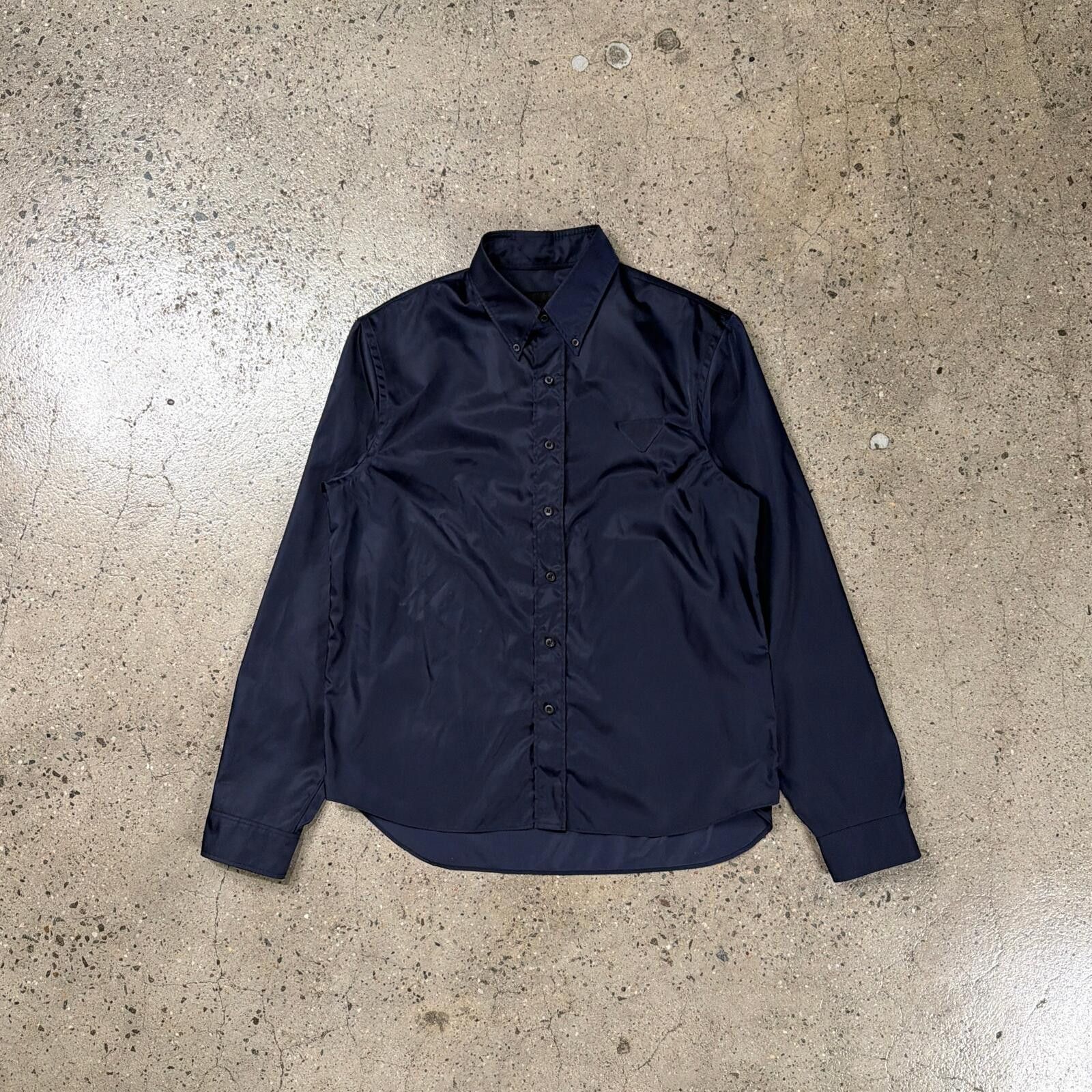 Prada Prada Re-Nylon Button Up Shirt Size US XL / EU 56 / 4 - 1 Thumbnail