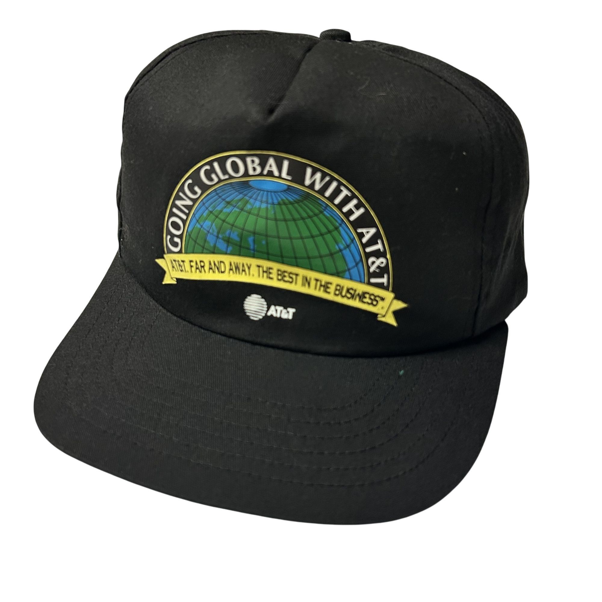 Other 90's AT&T Global Telecommunications Hat Telephone Snapback Size ONE SIZE - 6 Thumbnail