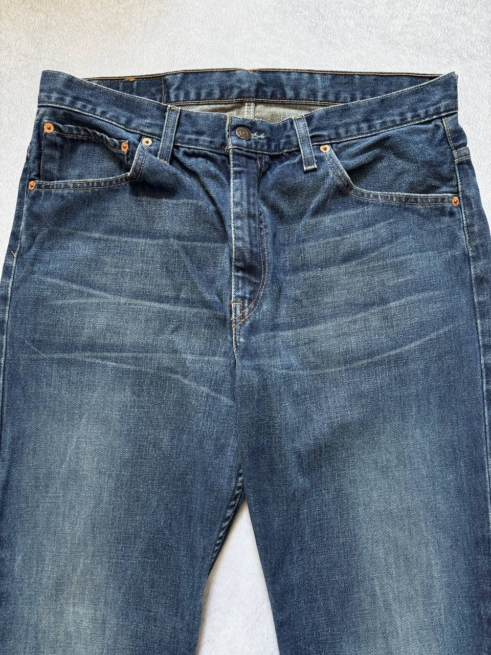 Levi's Vintage 2000s Levis 507 Bootcut Leg Y2K Jeans Blue W36 L34 Size US 36 / EU 52 - 7 Thumbnail