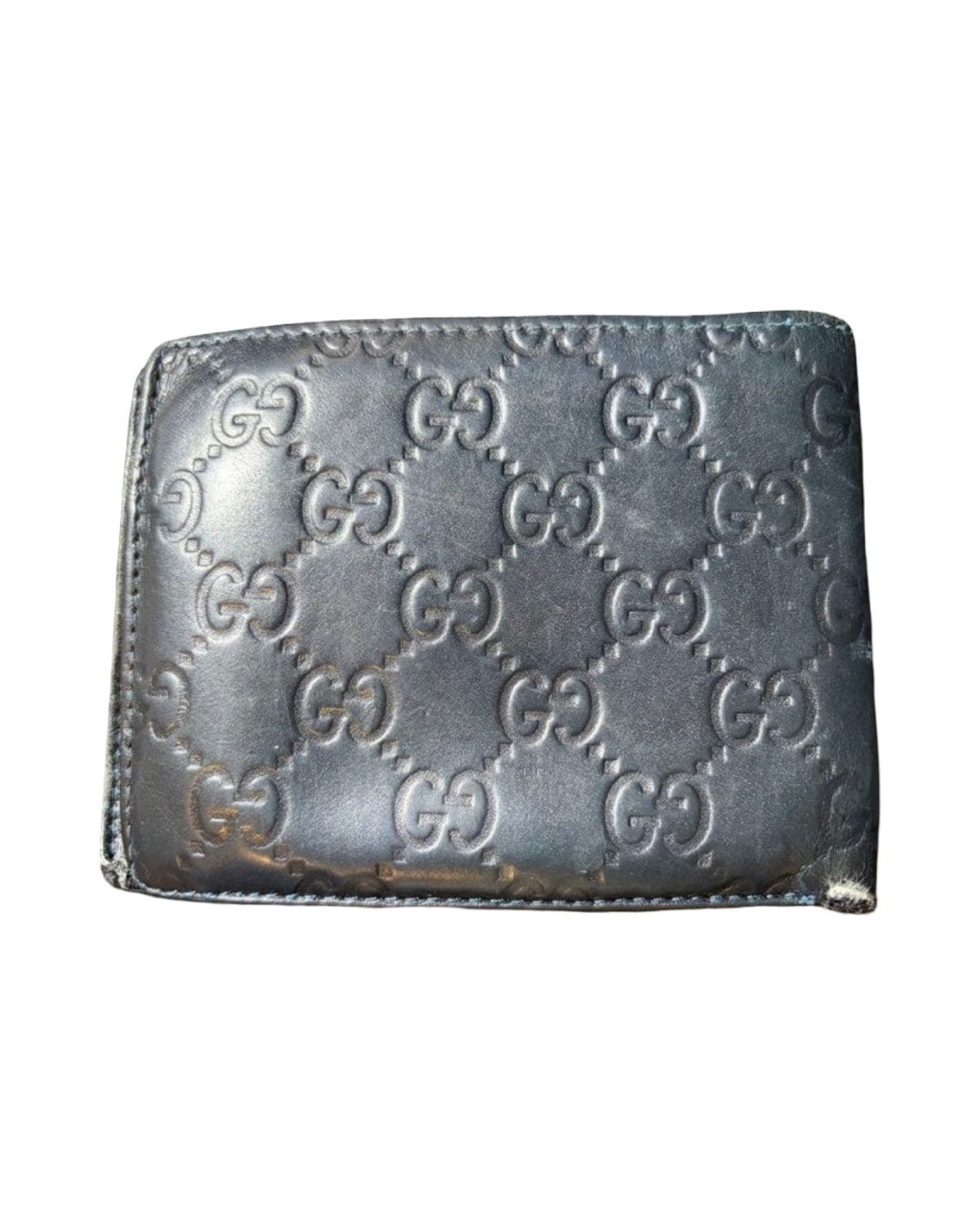 Gucci 🇮🇹MADE IN ITALY🇮🇹 GUCCI Leather Wallet Size ONE SIZE - 2 Thumbnail