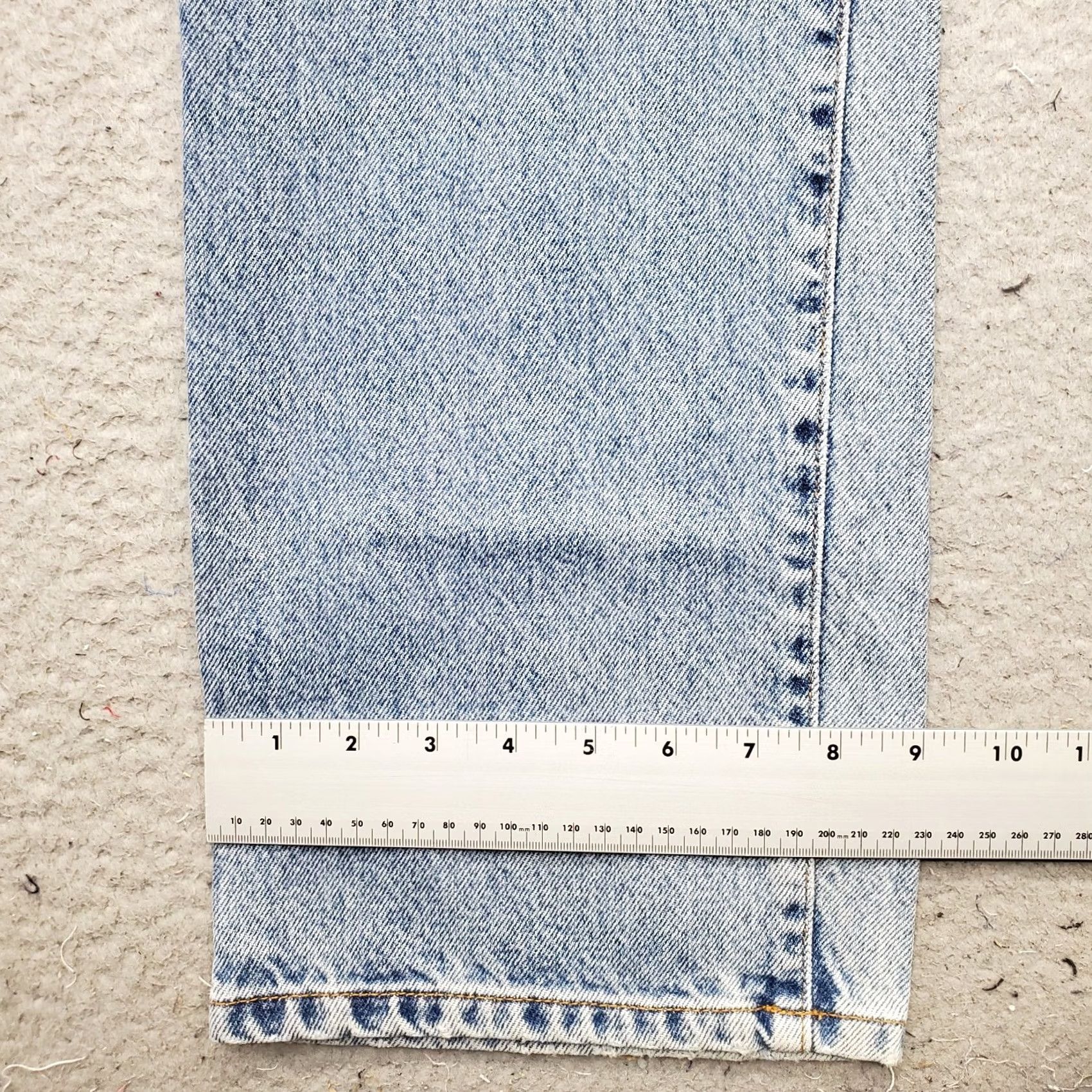 Calvin Klein Calvin Klein Jeans Mens 36 Blue Denim Light Wash Streetwear Straight Leg Shirt Size US 36 / EU 52 - 5 Thumbnail