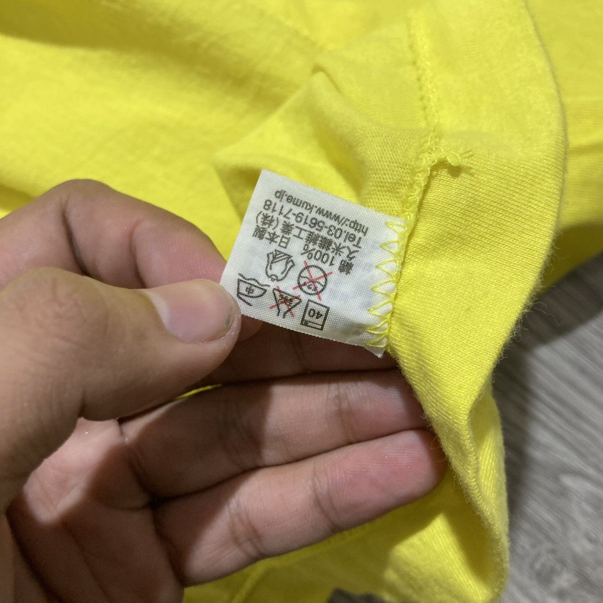 Japanese Brand Vintage 24 Hour Television Big Logo T-shirt Yellow Size US M / EU 48-50 / 2 - 12 Thumbnail