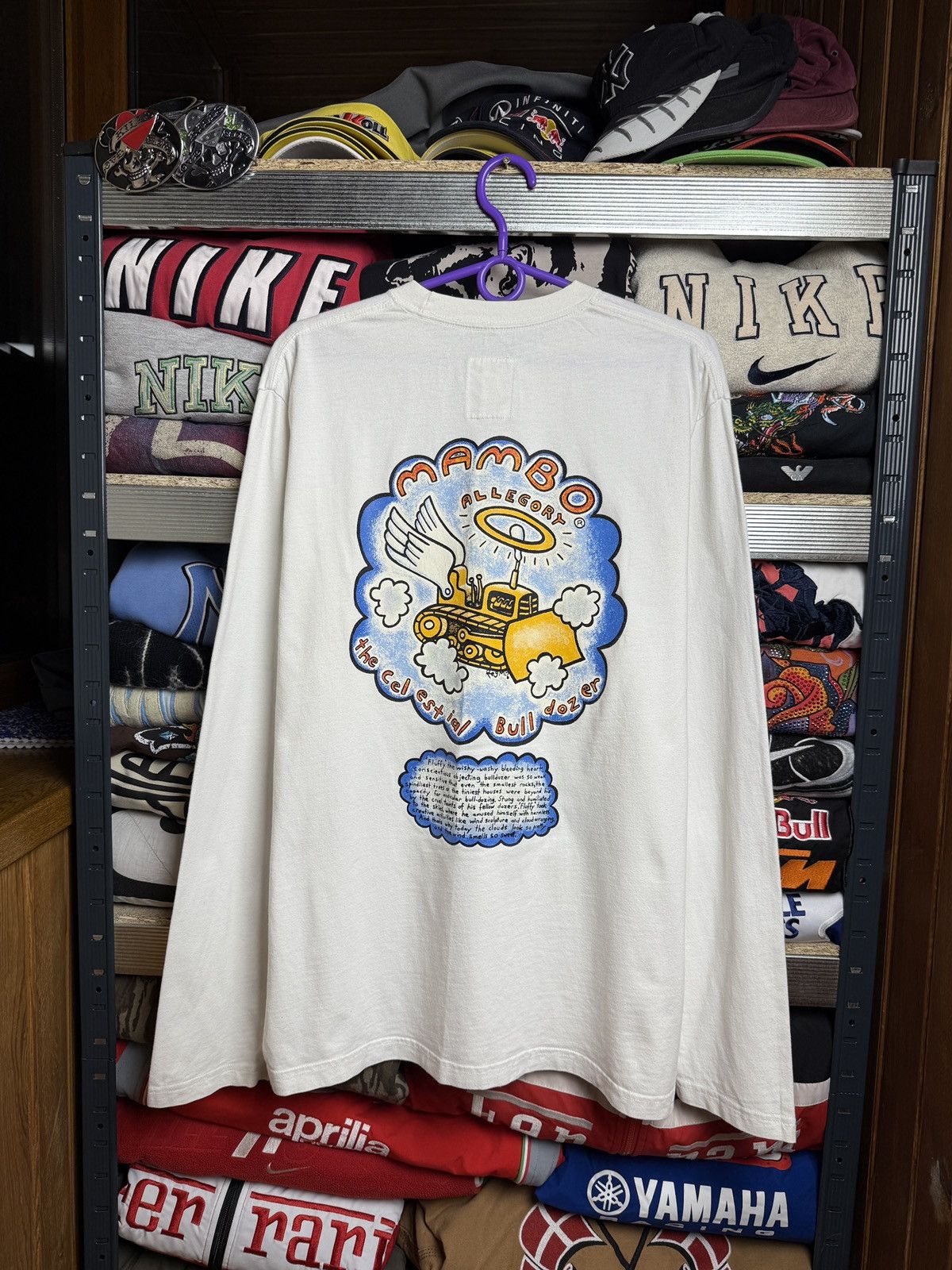 Mambo × Vintage Vintage 2000 Mambo Localities Surfing Long Sleeve Tee Size US L / EU 52-54 / 3 - 1 Thumbnail