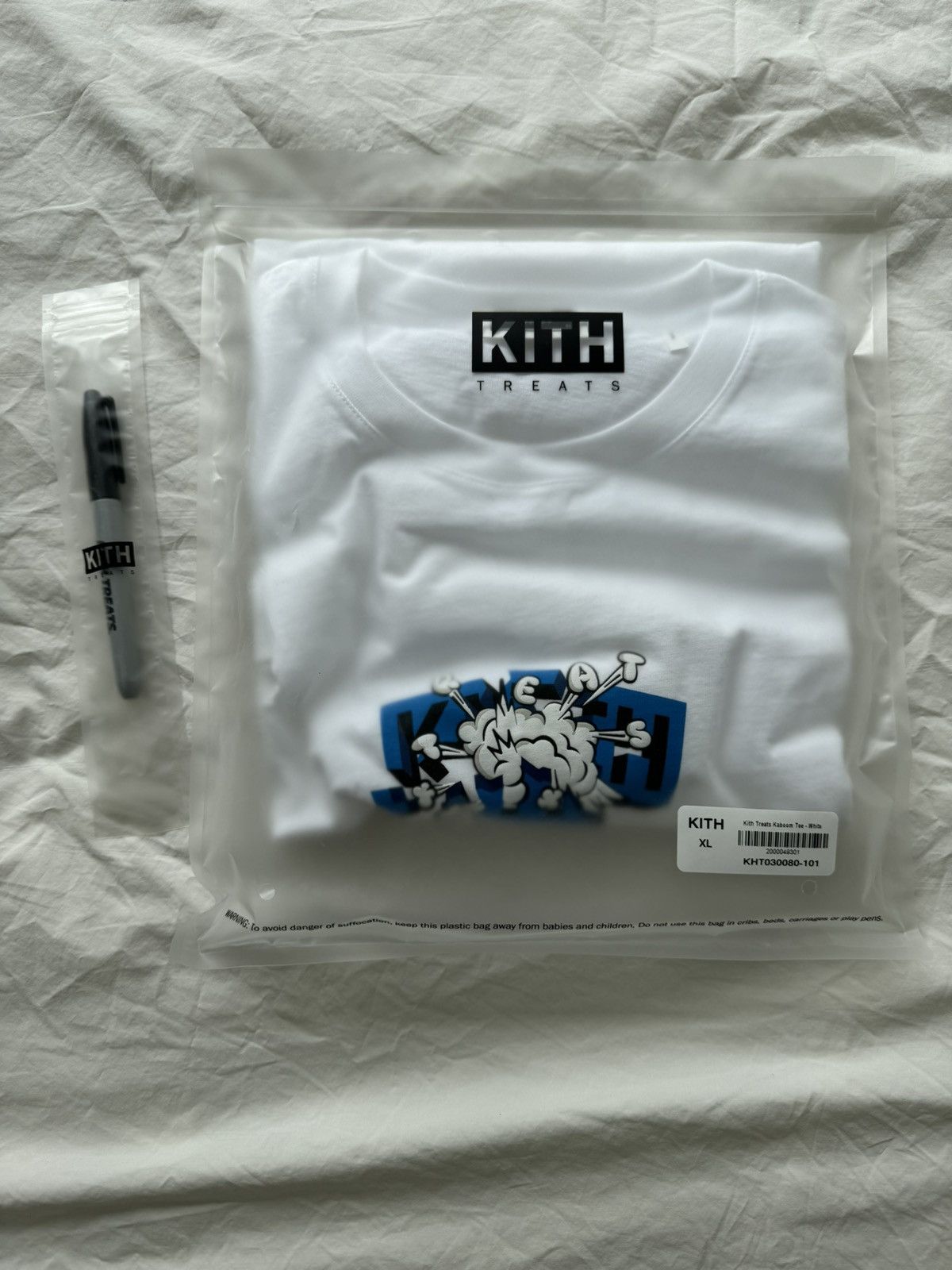 Kith Kith Treats Kaboom Tee White (Size US XL) Size US XL / EU 56 / 4 - 15 Thumbnail