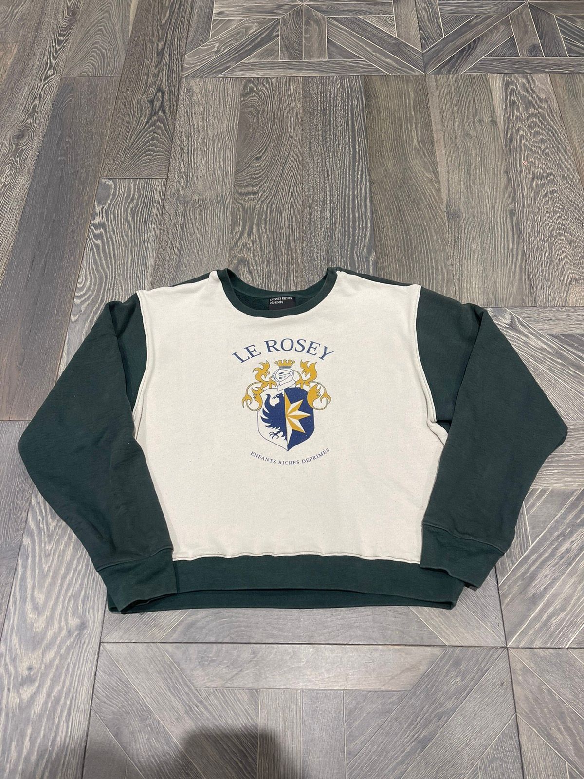 Pre-owned Enfants Riches Deprimes Le Rosey Crewneck In Green