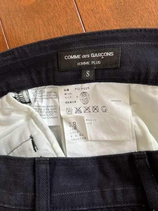 Comme des Garcons × Comme des Garcons Homme Plus The Rolling Stones Pinstripe Pants Size US 31 - 5 Thumbnail