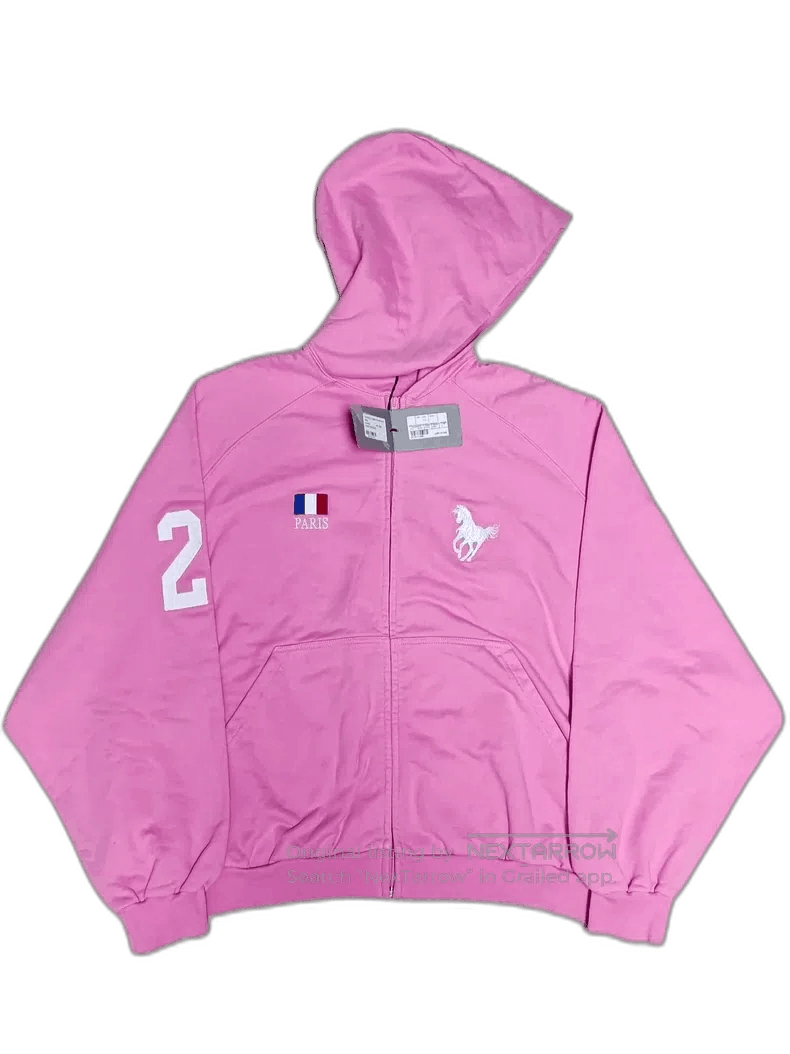 Balenciaga Pink Vintage Zip. Size US M / EU 48-50 / 2 - 1 Thumbnail