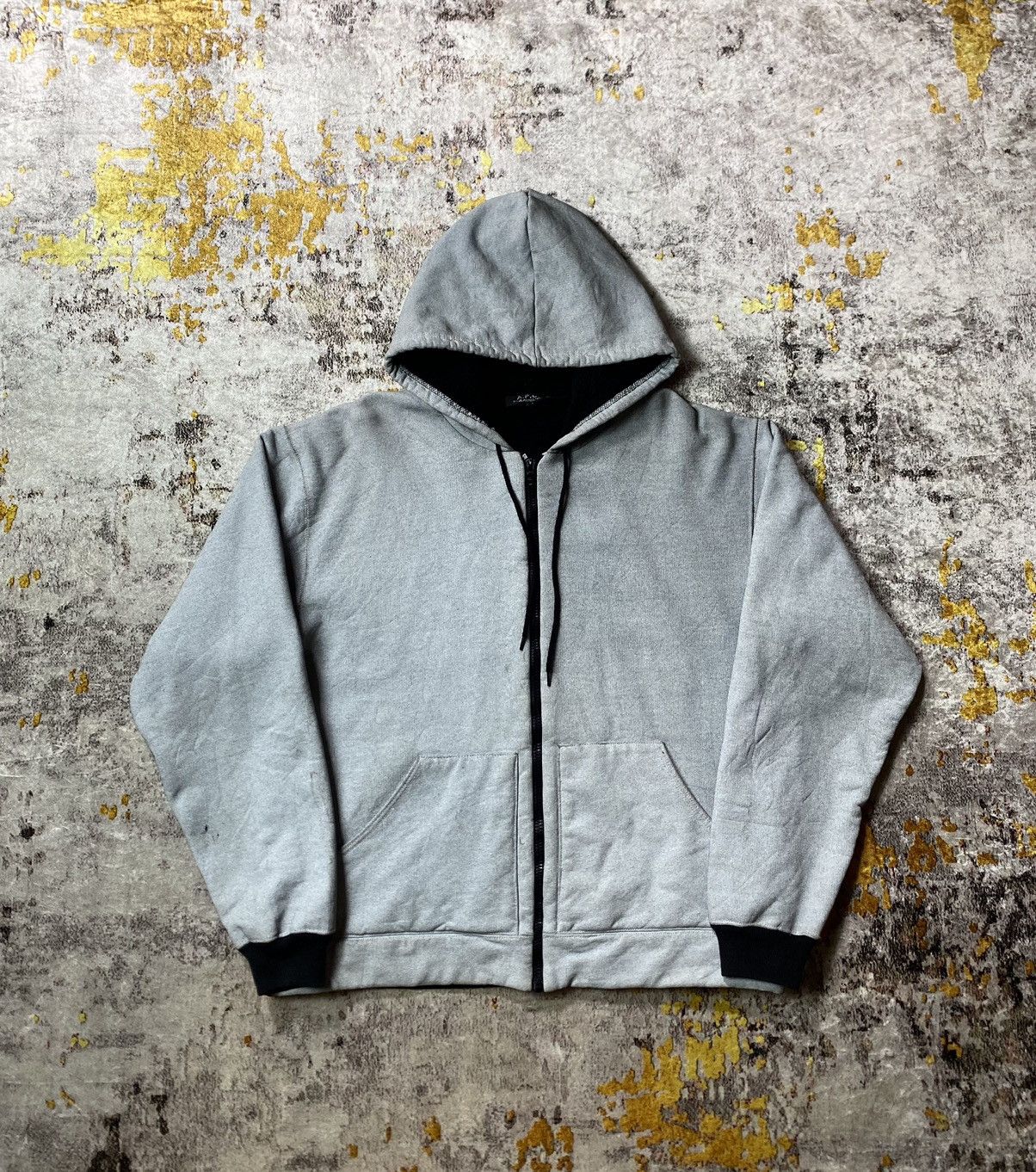 A.P.C. APC Waxed Zip Hoodie Size US M / EU 48-50 / 2 - 1 Thumbnail