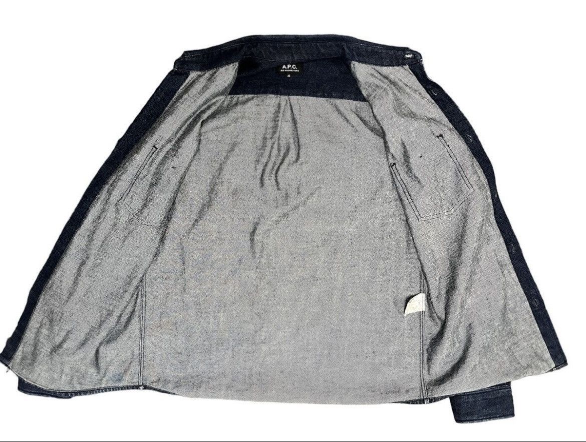 A.P.C. APC Button Ups Denim Long Sleeve Shirt Size US XS / EU 42 / 0 - 5 Thumbnail