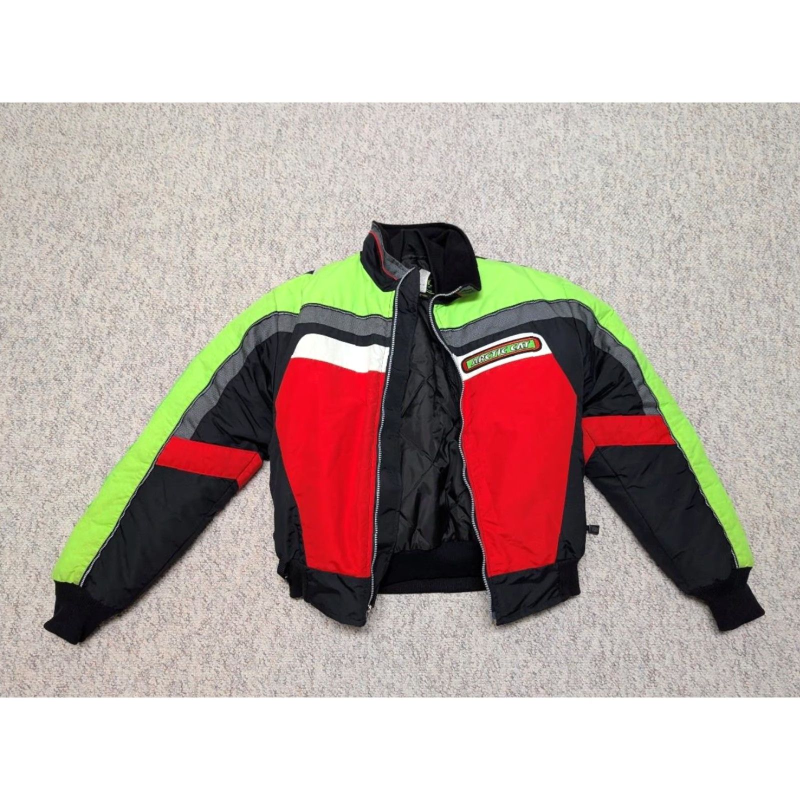 Vintage VINTAGE Arctic Cat USA made 2-in-1 Jacket Snowmobile Men S Flames USA Made ARCTIC CAT Size US S / EU 44-46 / 1 - 4 Thumbnail