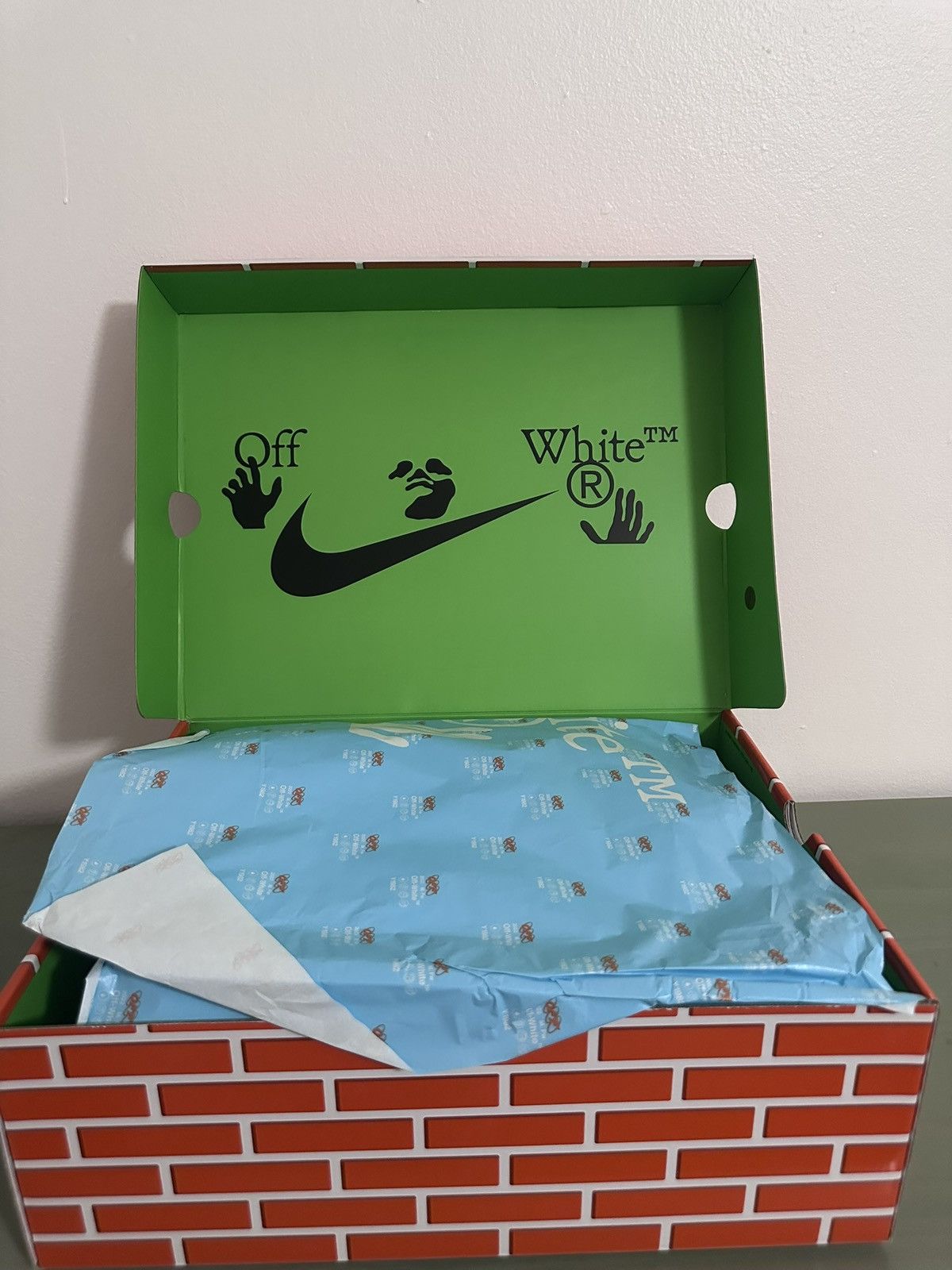 Nike × Off-White Nike Off-White x Air Force 1 Mid Pine Green Size US 10.5 / EU 43-44 - 9 Thumbnail