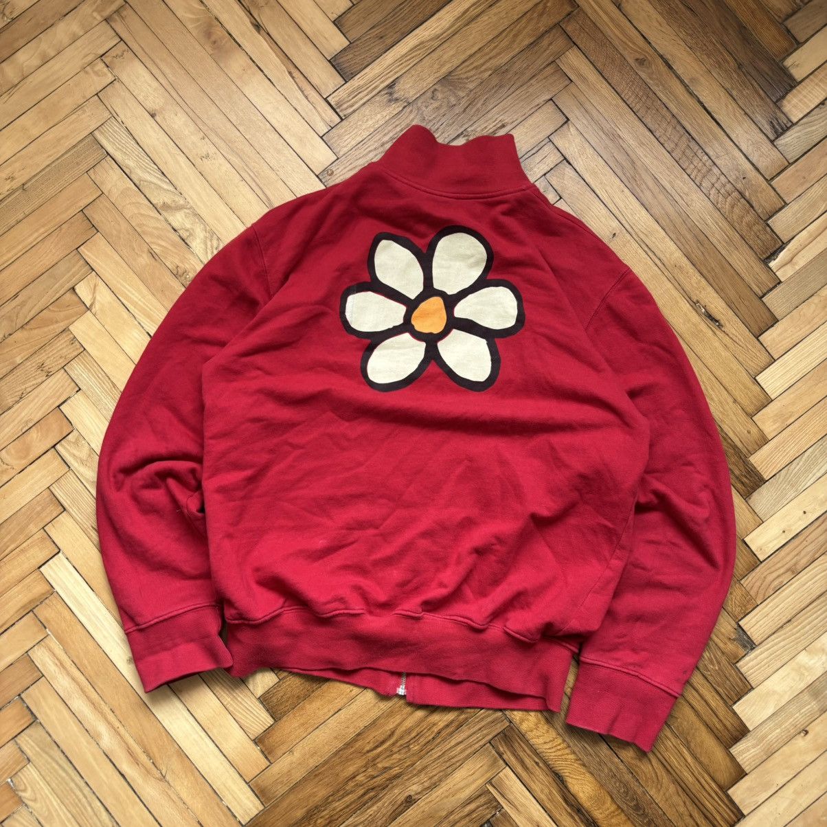Y2K Japanese style Guru zip Sweatshirt