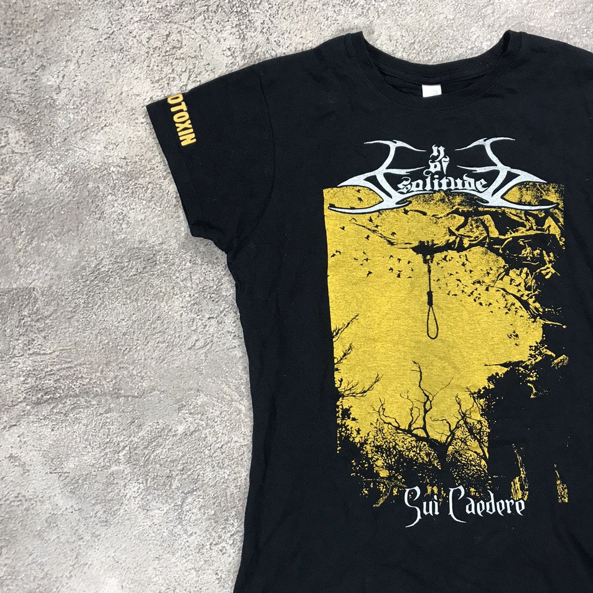 Vintage Vintage 90s Y2K Graphic Tee Sun Faded Skulls Grunge Boxy M Size M / US 6-8 / IT 42-44 - 3 Thumbnail