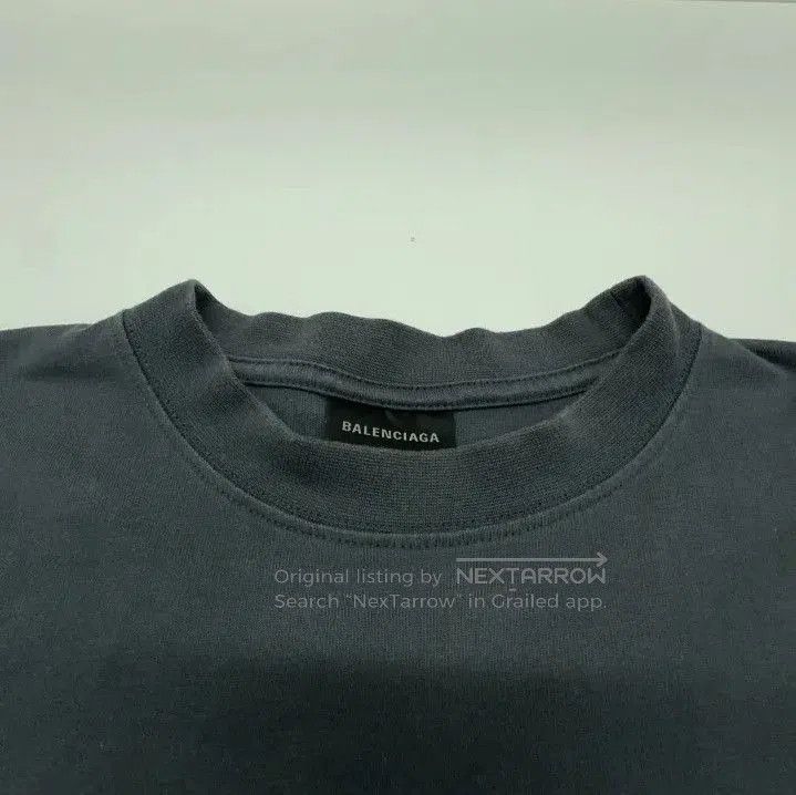 Balenciaga Balenciaga SS22 Men’s Gray Logo Embroidered T. Size US S / EU 44-46 / 1 - 1 Thumbnail