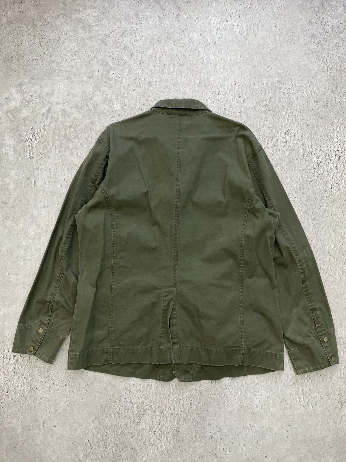 Diesel Rare canvas military jacket Diesel hype y2k japanese jacket Size US XL / EU 56 / 4 - 9 Thumbnail
