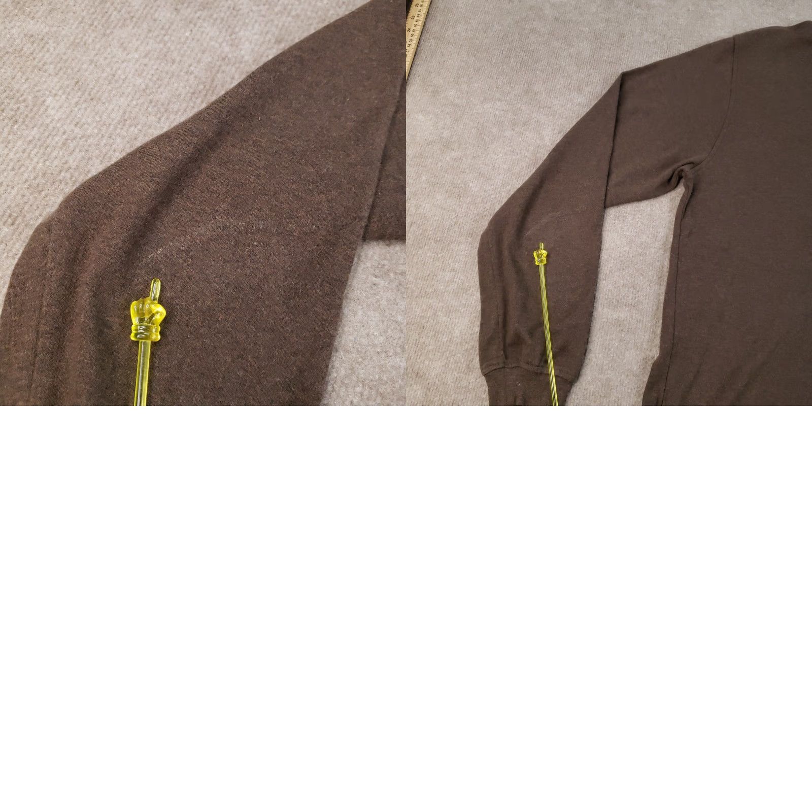 Jos. A. Bank Jos A Bank Sweater Mens Large Brown Pullover Lightweight Mock Neck Casual Size US L / EU 52-54 / 3 - 8 Thumbnail
