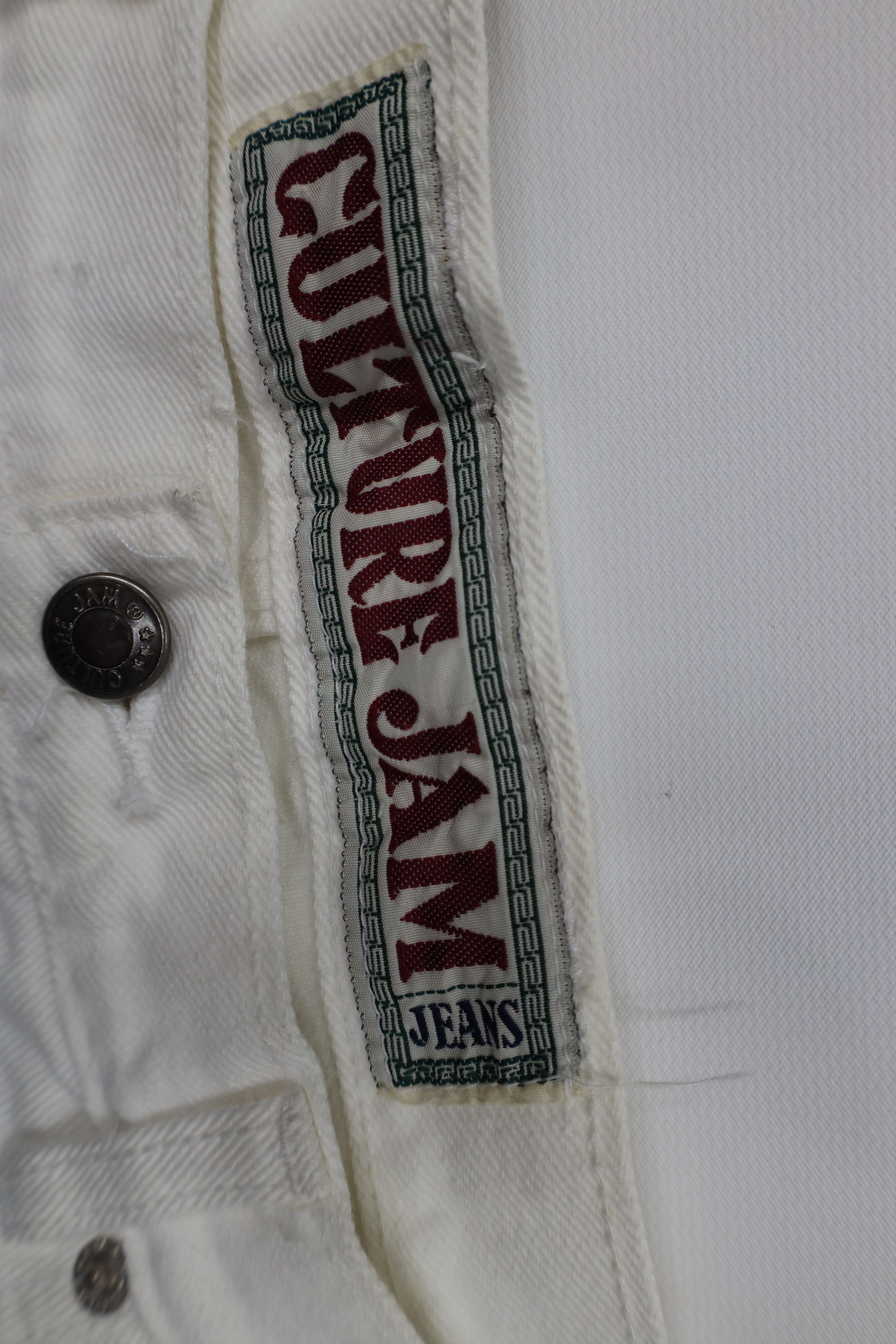 Vintage Deadstock Vintage 90s Streetwear Skateboard Jeans White Size US 30 / EU 46 - 8 Thumbnail