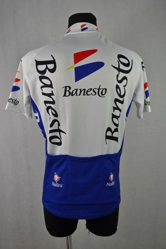 Bicycle × Vintage Banesto Nalini Vintage Cycling Jersey 4 / L Size US L / EU 52-54 / 3 - 2 Thumbnail