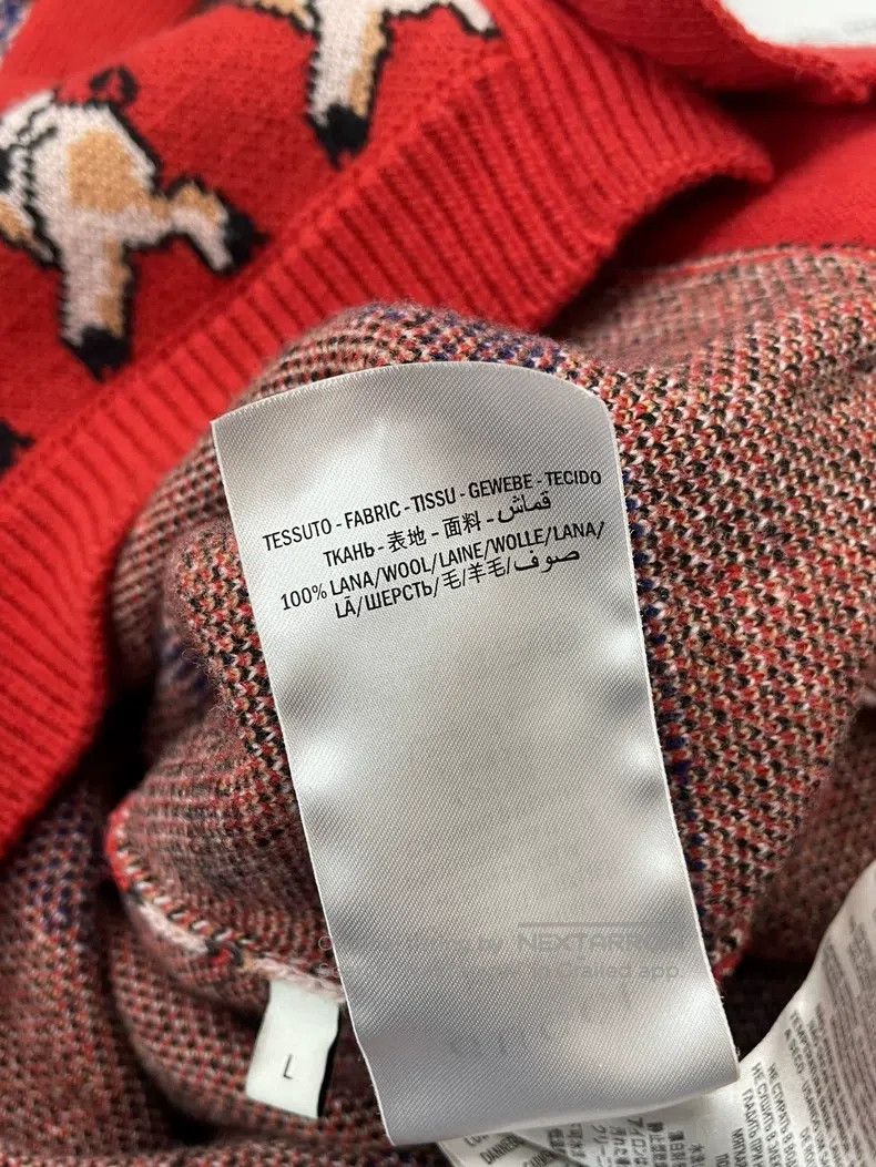 Gucci Red Piglet Cardigan coat