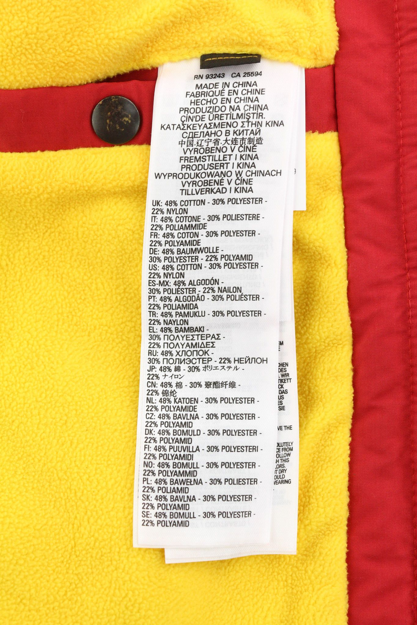 Diesel W-TRODD L Oversized Fleece Lined Hooded Zip Jacket 40058 Size US L / EU 52-54 / 3 - 5 Thumbnail