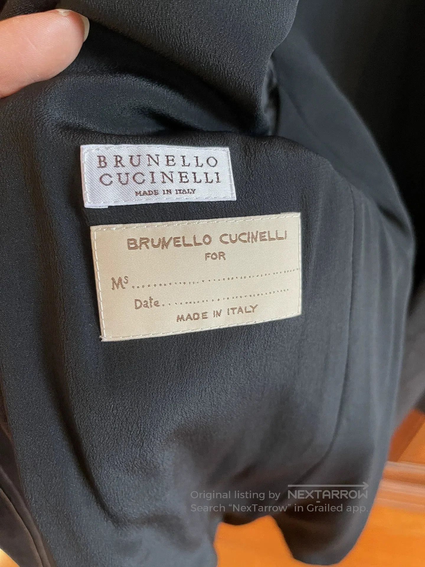 Brunello Cucinelli Brunello Cucinelli Beaded Blazer Jacket. Size US S / EU 44-46 / 1 - 7 Thumbnail