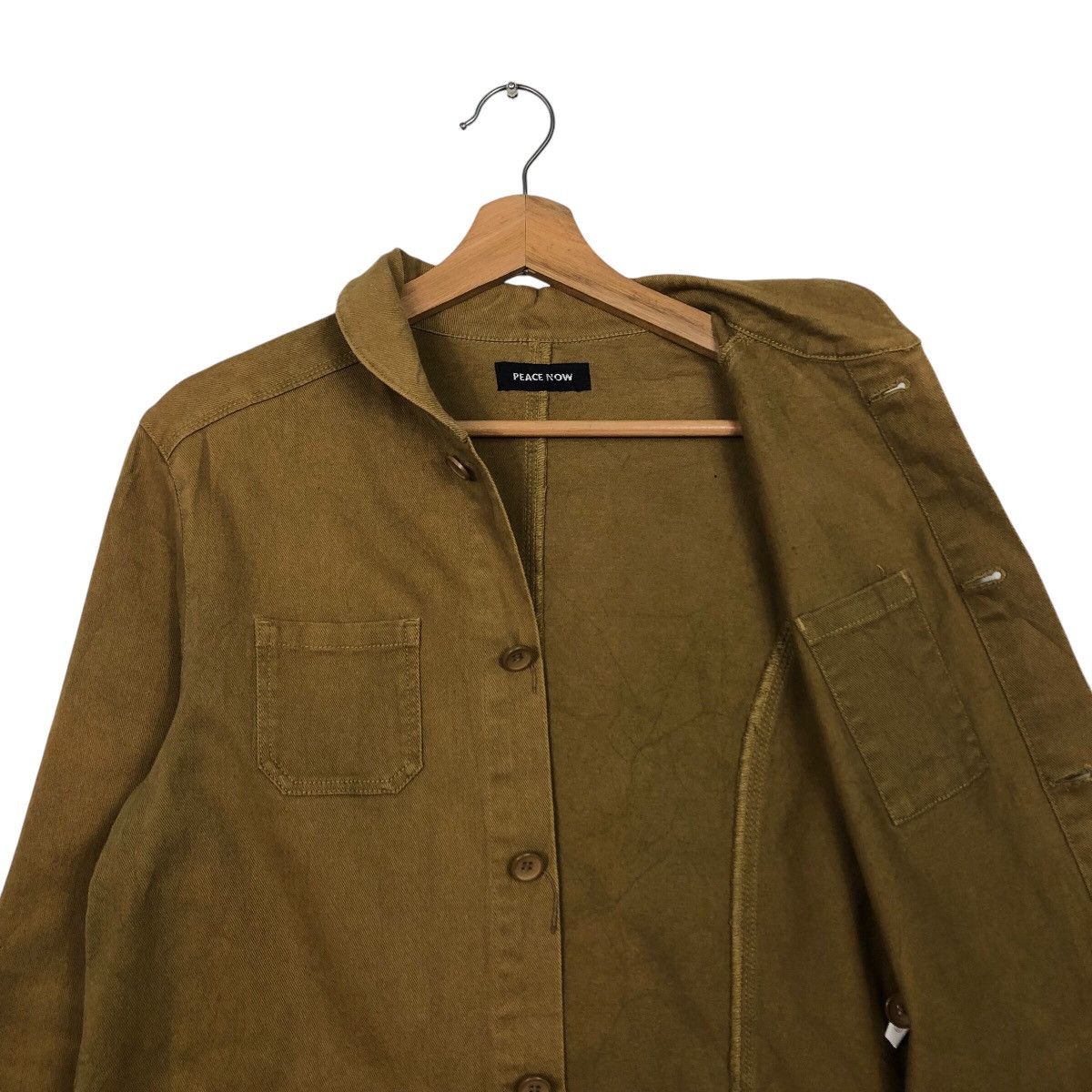 Japanese Brand 📌Vintage Chore Work Jacket Peace Now Duck Canvas Size US M / EU 48-50 / 2 - 13 Thumbnail