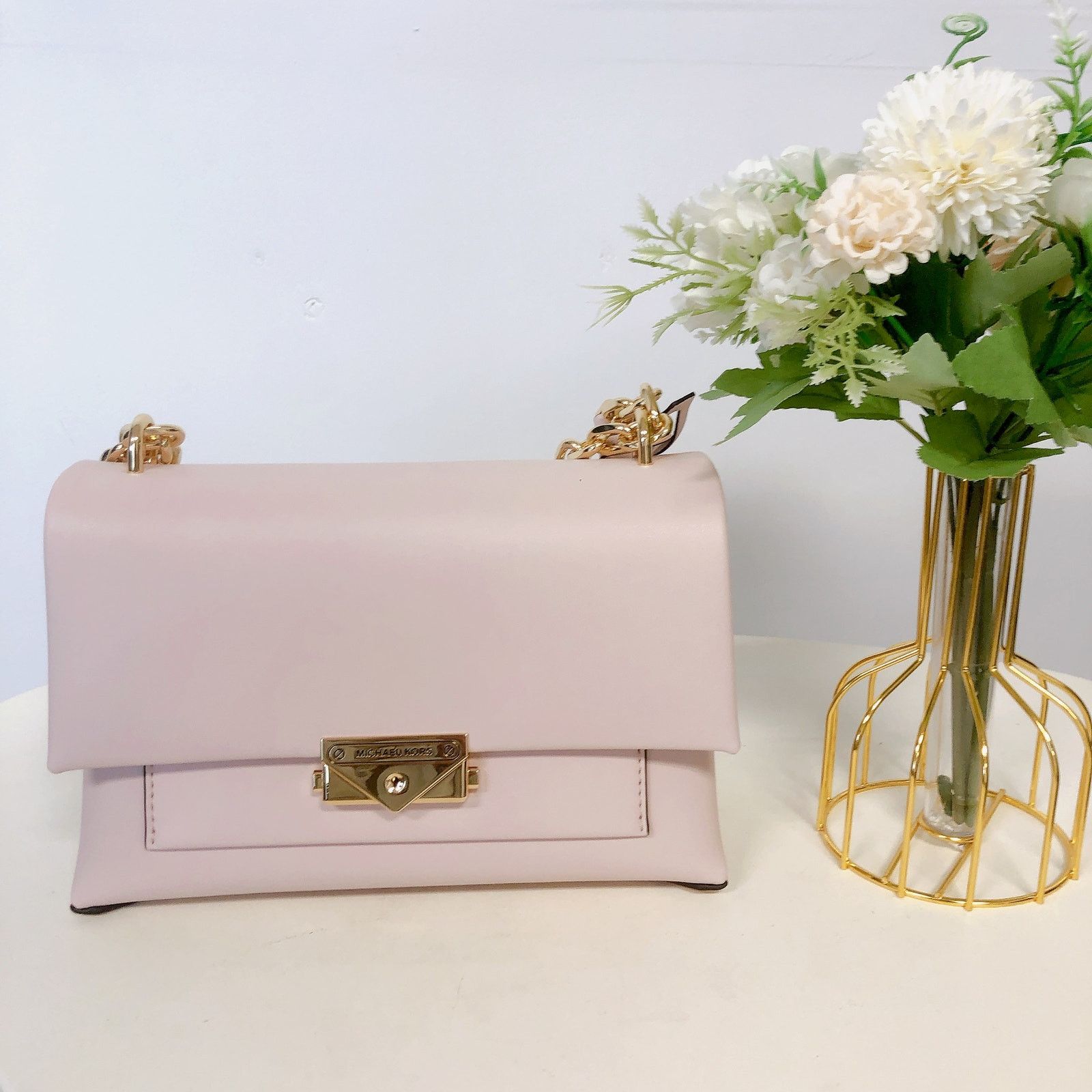 Michael Kors MICHAEL KORS 35F2G0EF8O Cece Medium Faux LeatherPowder Blush Size ONE SIZE - 3 Thumbnail