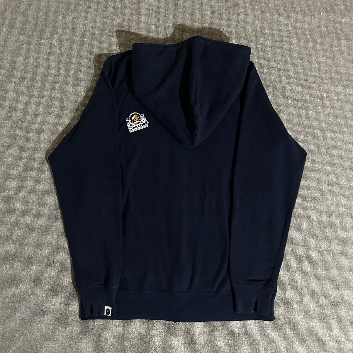 Bape 3D NYC Logo Full Zip Hoodie Size US XL / EU 56 / 4 - 6 Thumbnail
