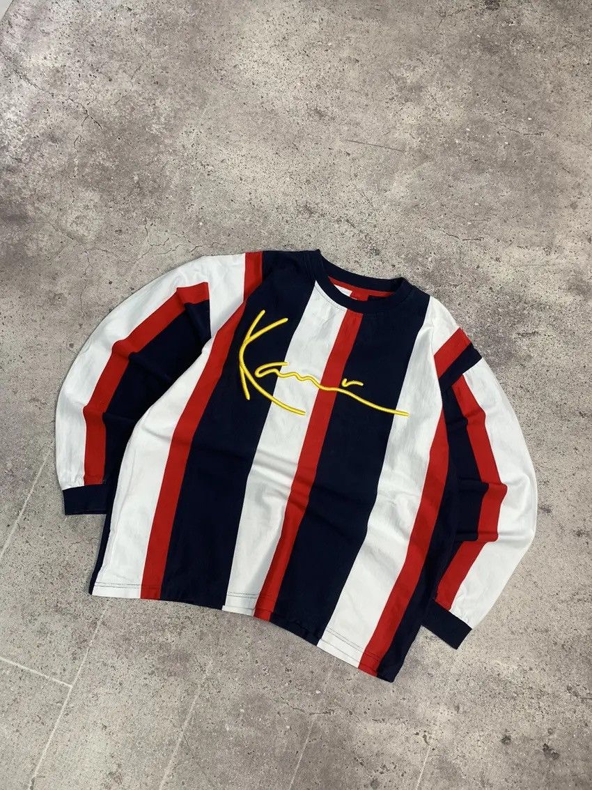 Karl Kani Vintage Karl Kani rap denim long sleeve big logo y2k Size US L / EU 52-54 / 3 - 4 Thumbnail