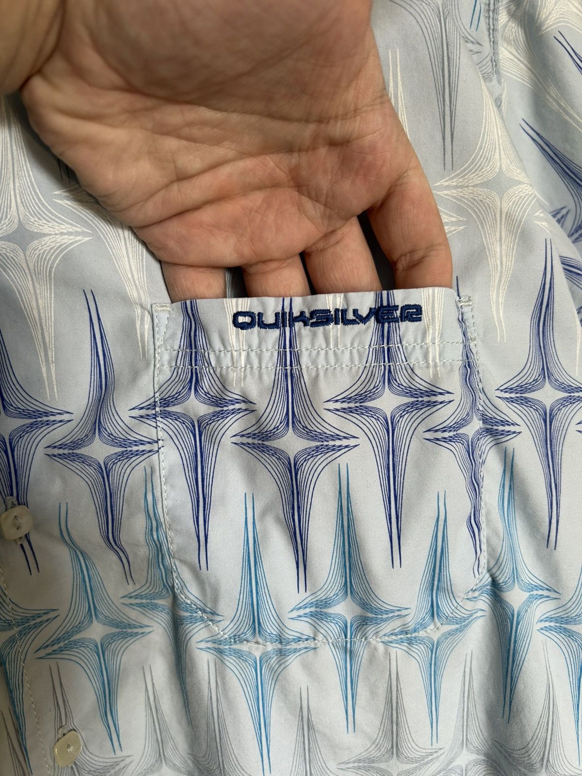 Quiksilver Quiksilver Shirt Hawaiian Vintage Mr Vegas Saphir Surf Shine Size US M / EU 48-50 / 2 - 6 Thumbnail