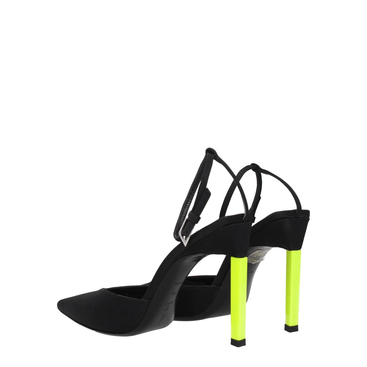 The Attico ob1o1e1224 Satin Sandals in Black Size US 8.5 / IT 38.5 - 4 Thumbnail