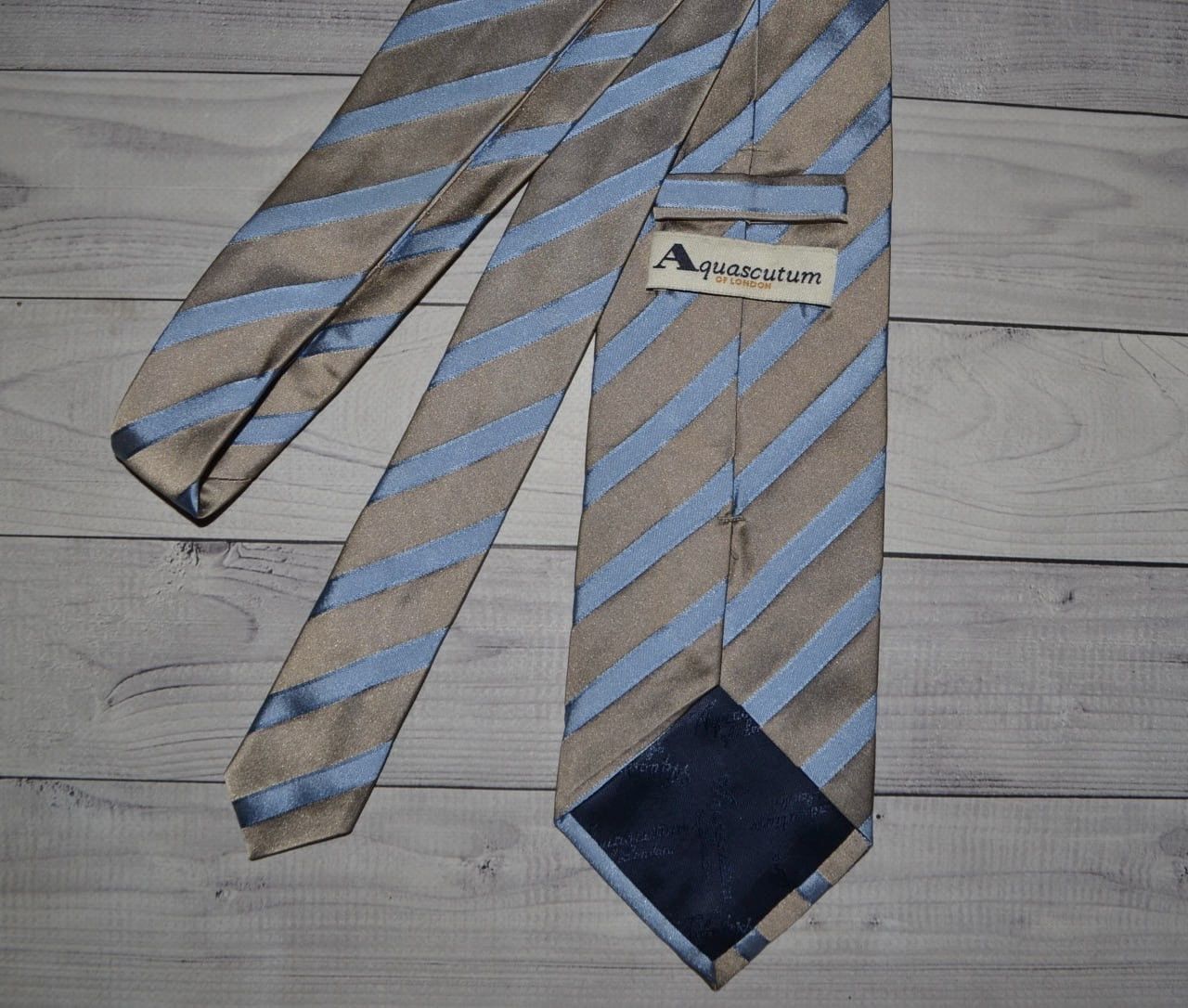 Aquascutum Aquascutum Tie Silk Made In Italy Size ONE SIZE - 5 Thumbnail