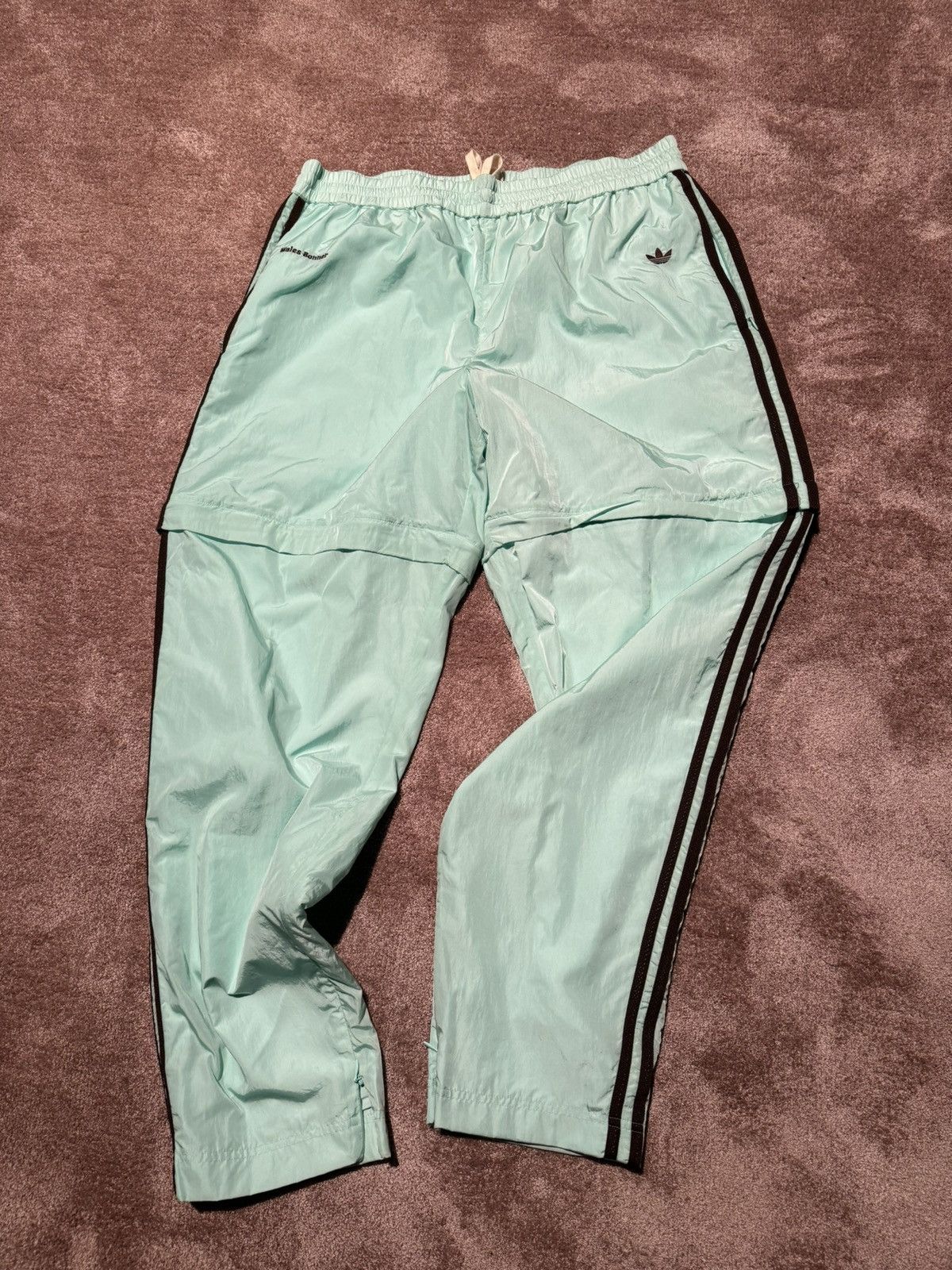 image of Adidas x Wales Bonner Track Pants + Shorts Joggers in Green, Men's (Size 33)