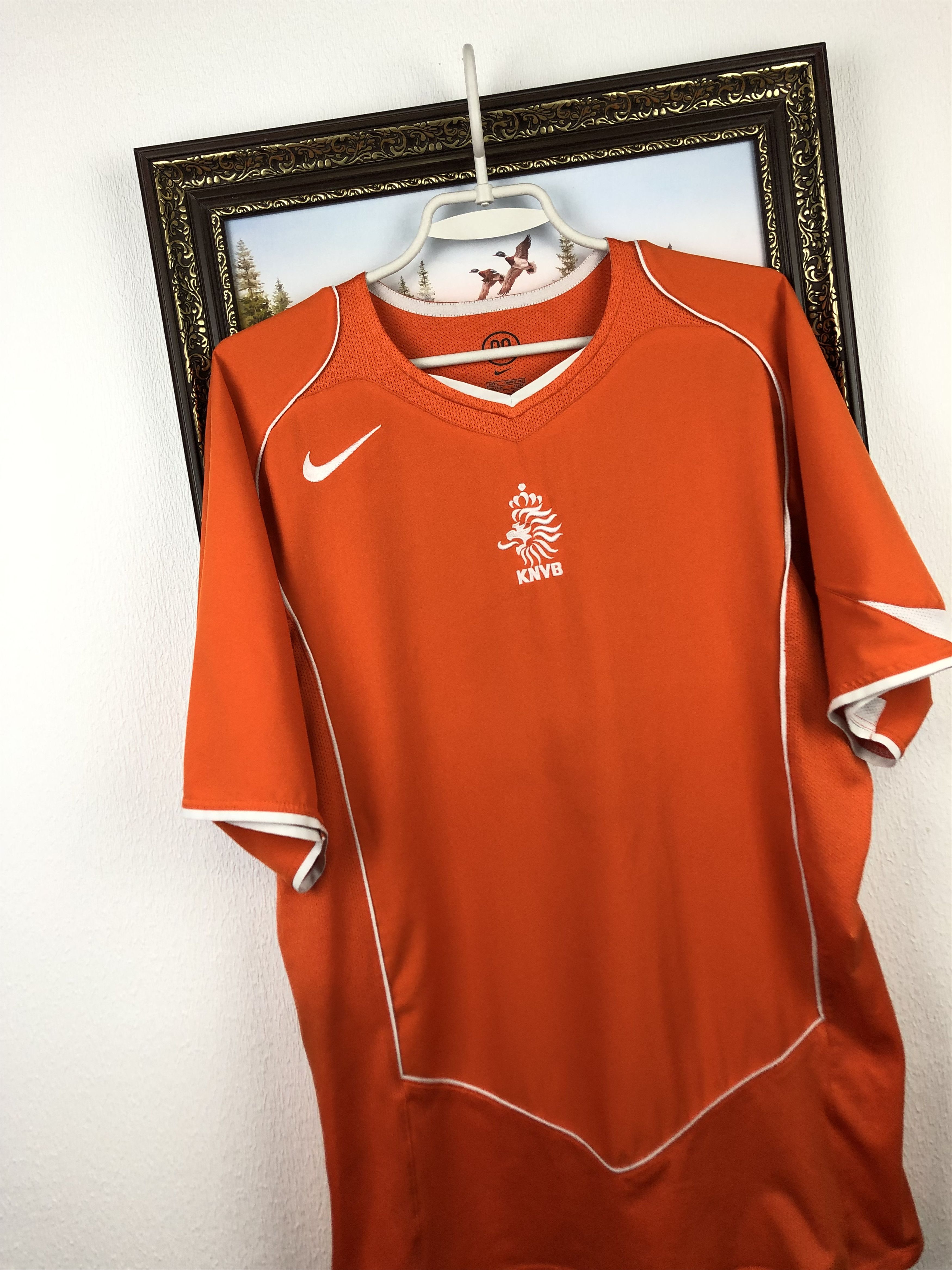 Nike × Vintage Netherlands Home football shirt 2004 Soccer Nike Jersey Size US L / EU 52-54 / 3 - 3 Thumbnail
