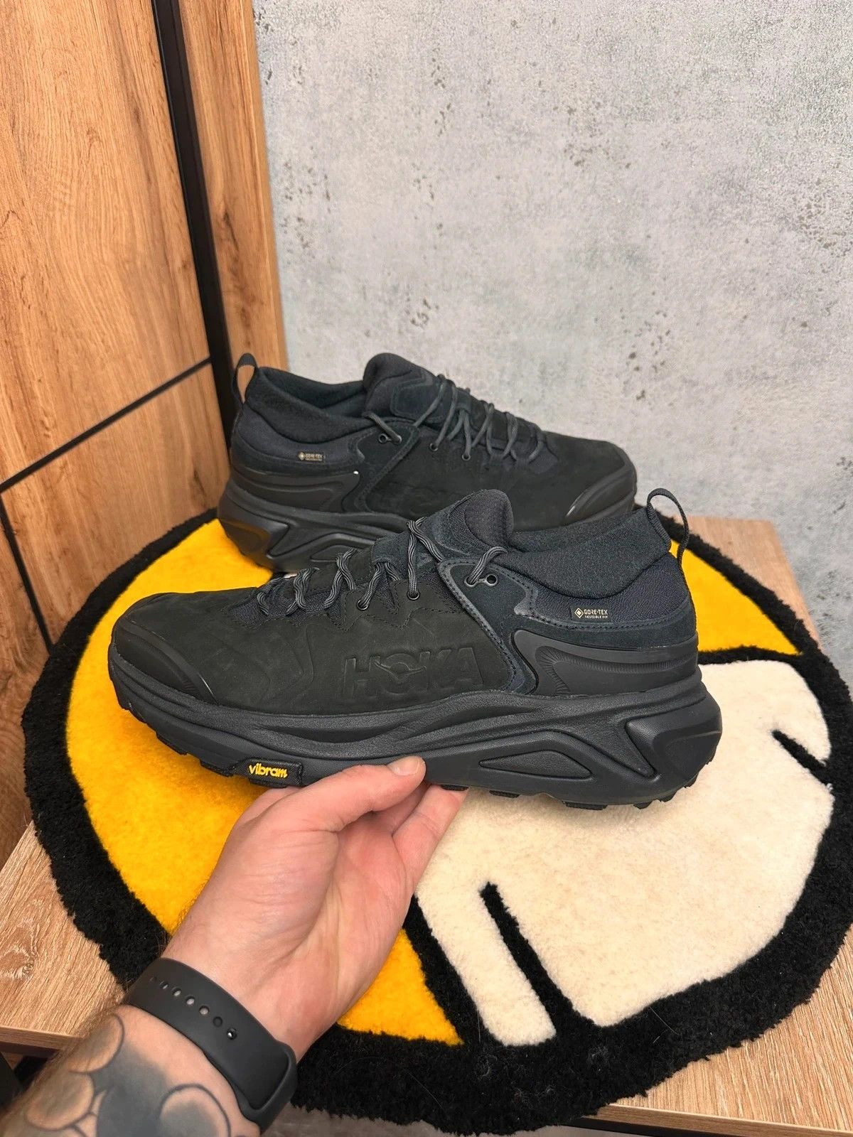 Hoka Hoka Kaha 3 Low GTX shoes gore Tex sneakers black US13 Size US 13 / EU 46 - 1 Thumbnail