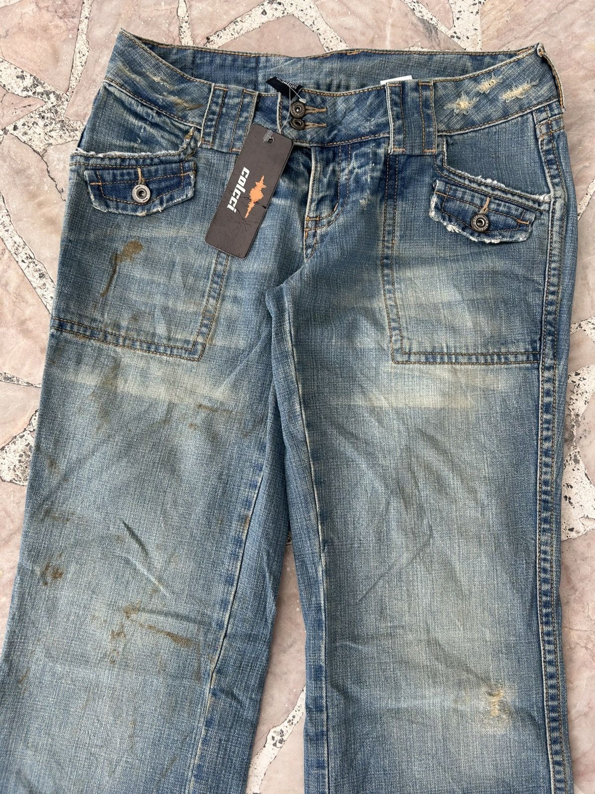 Carlo Colucci Colcci Vintage NWT Denim Size 28" / US 6 / IT 42 - 4 Thumbnail