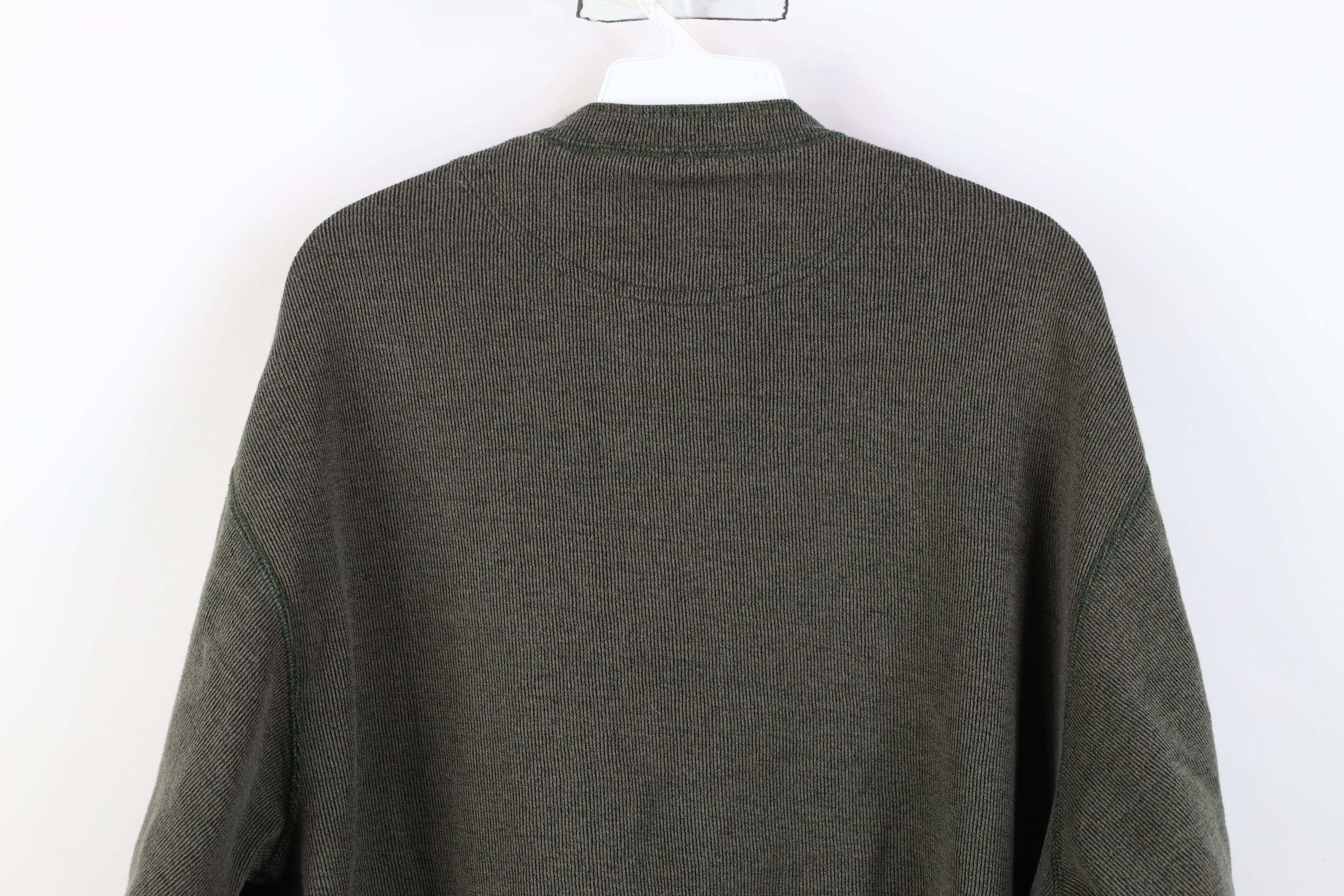 Vintage Vintage 90s Streetwear Knit Long Sleeve Henley T-Shirt Size US L / EU 52-54 / 3 - 9 Thumbnail