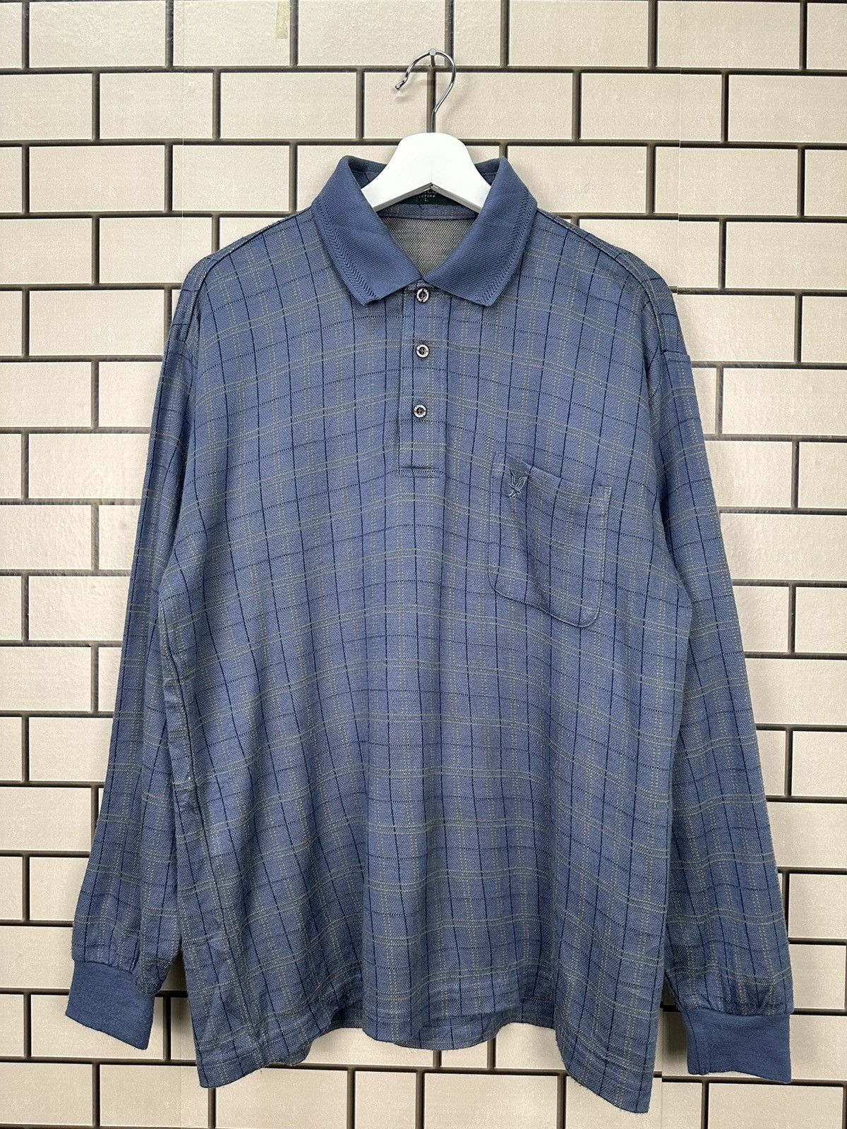Lyle & Scott Vintage Lyle & Scott LongSleeve Tshirt Size L Size US L / EU 52-54 / 3 - 1 Thumbnail