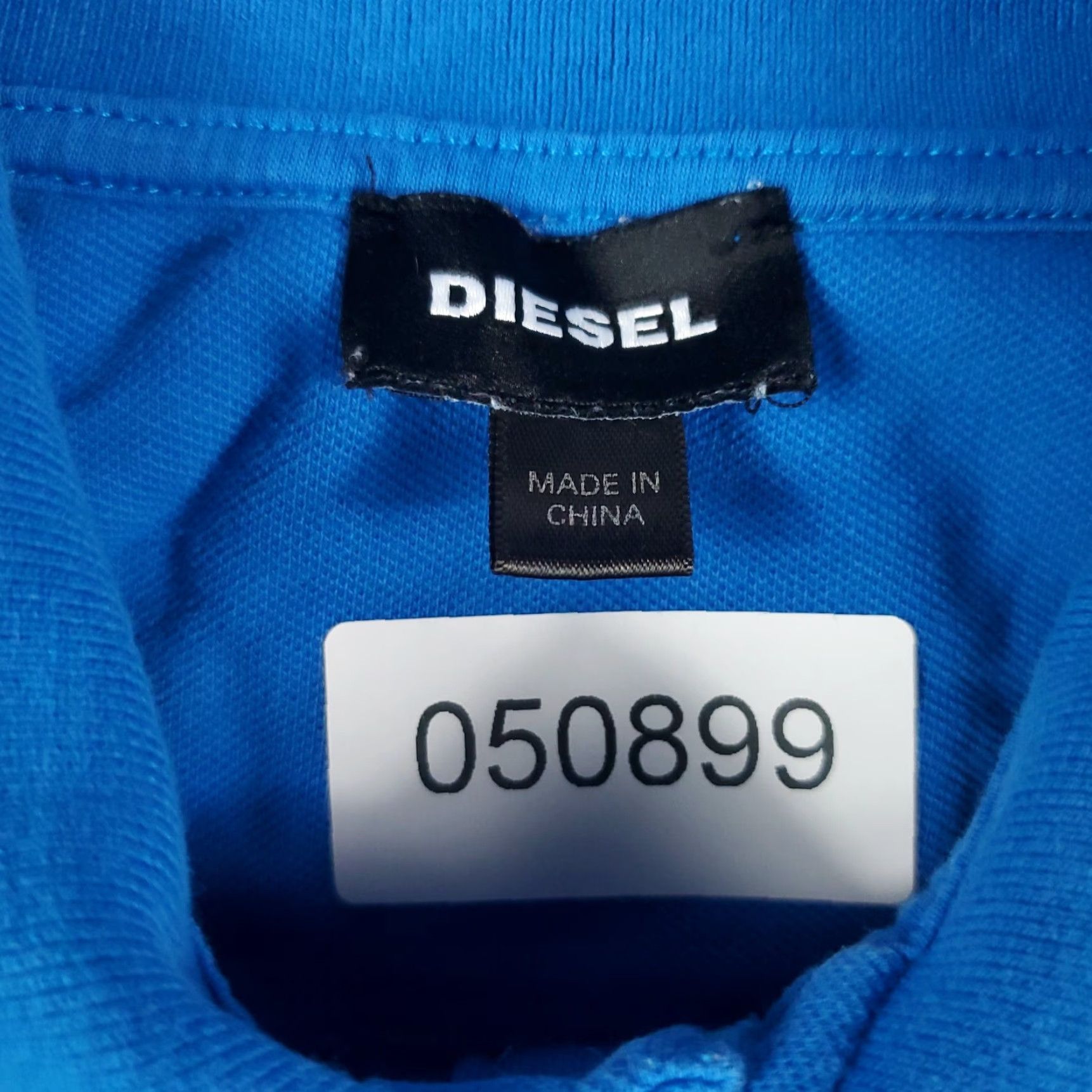 Diesel Diesel Polo Shirt Mens Small Blue Casual Short Sleeve Adult Shirt Size US S / EU 44-46 / 1 - 7 Thumbnail