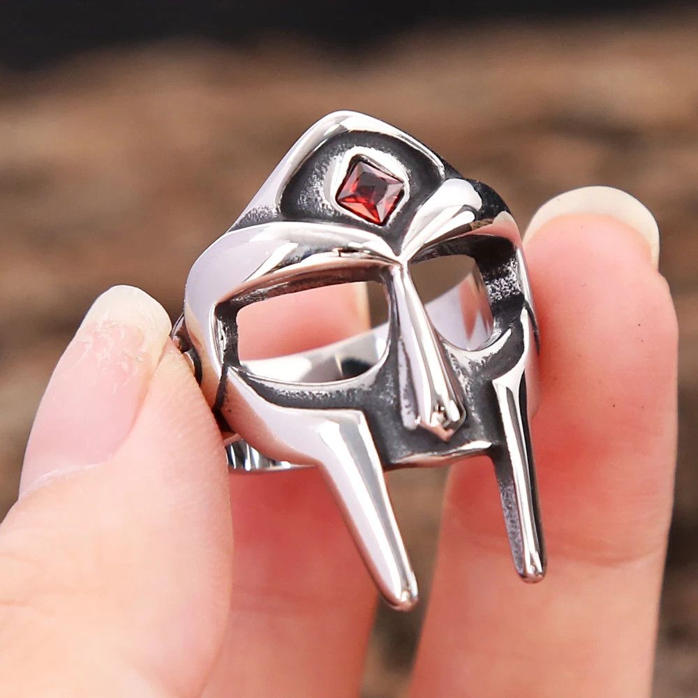 Jewelry Warrior Helm of Ring Streetwear Jewelry Fashion Gift Size ONE SIZE - 1 Thumbnail