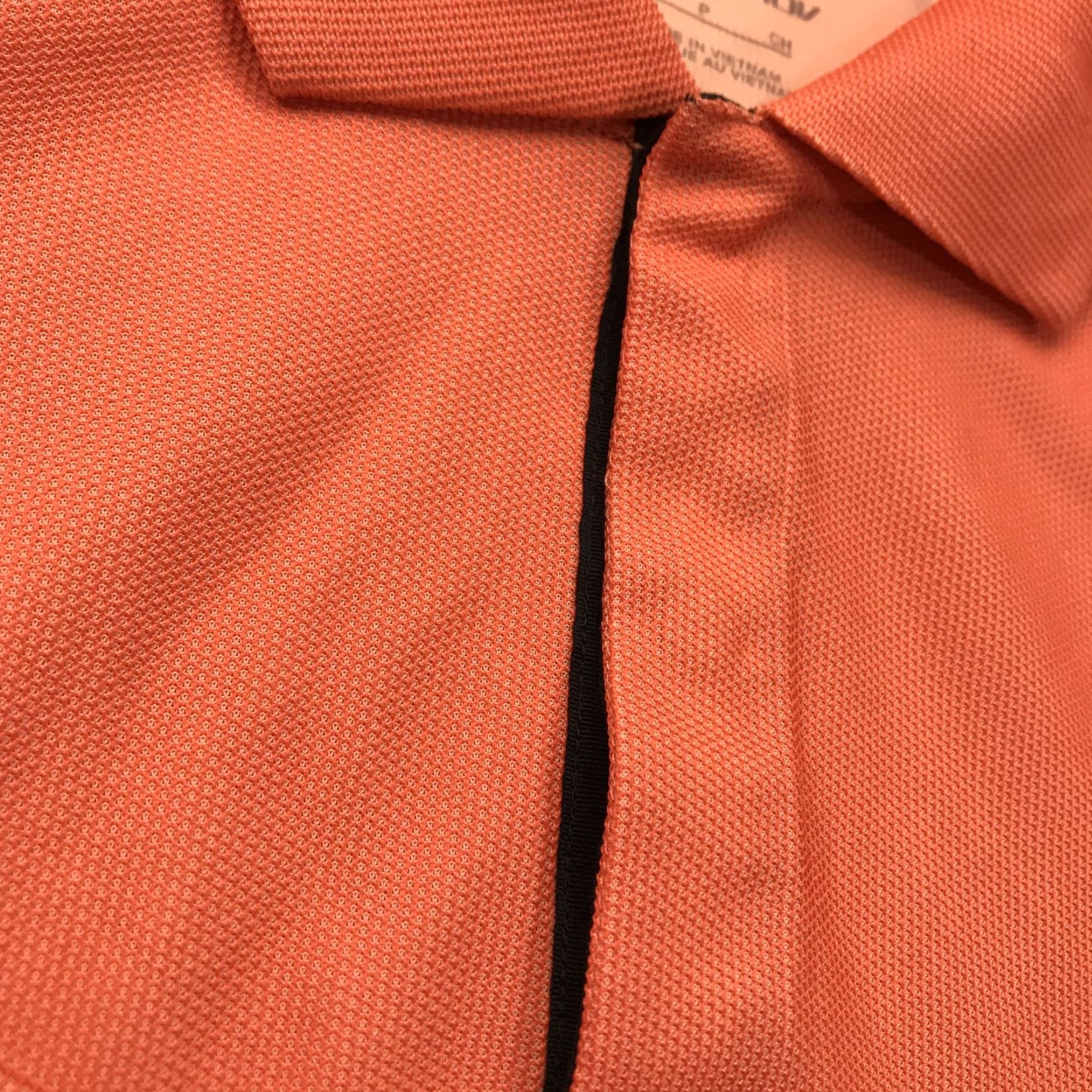 Nike Nike Golf Polo Shirt Mens Small Orange Tiger Woods Snapt Dri Fit ADV Performance Baseball? Size US S / EU 44-46 / 1 - 4 Thumbnail