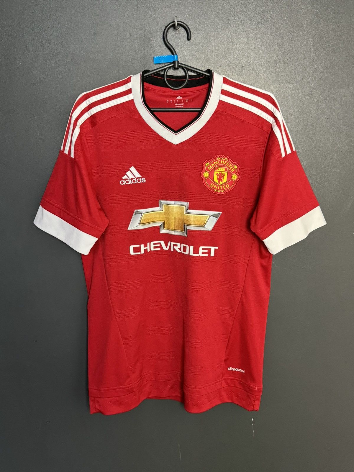 Adidas Manchester United 15/16 Home Football Jersey T-Shirt Size US S / EU 44-46 / 1 - 1 Thumbnail