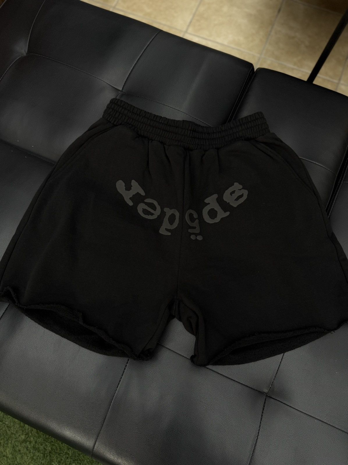 Sp5der Sp5der Phantom Black Shorts Size Large (NEW) Size US 33 - 1 Thumbnail