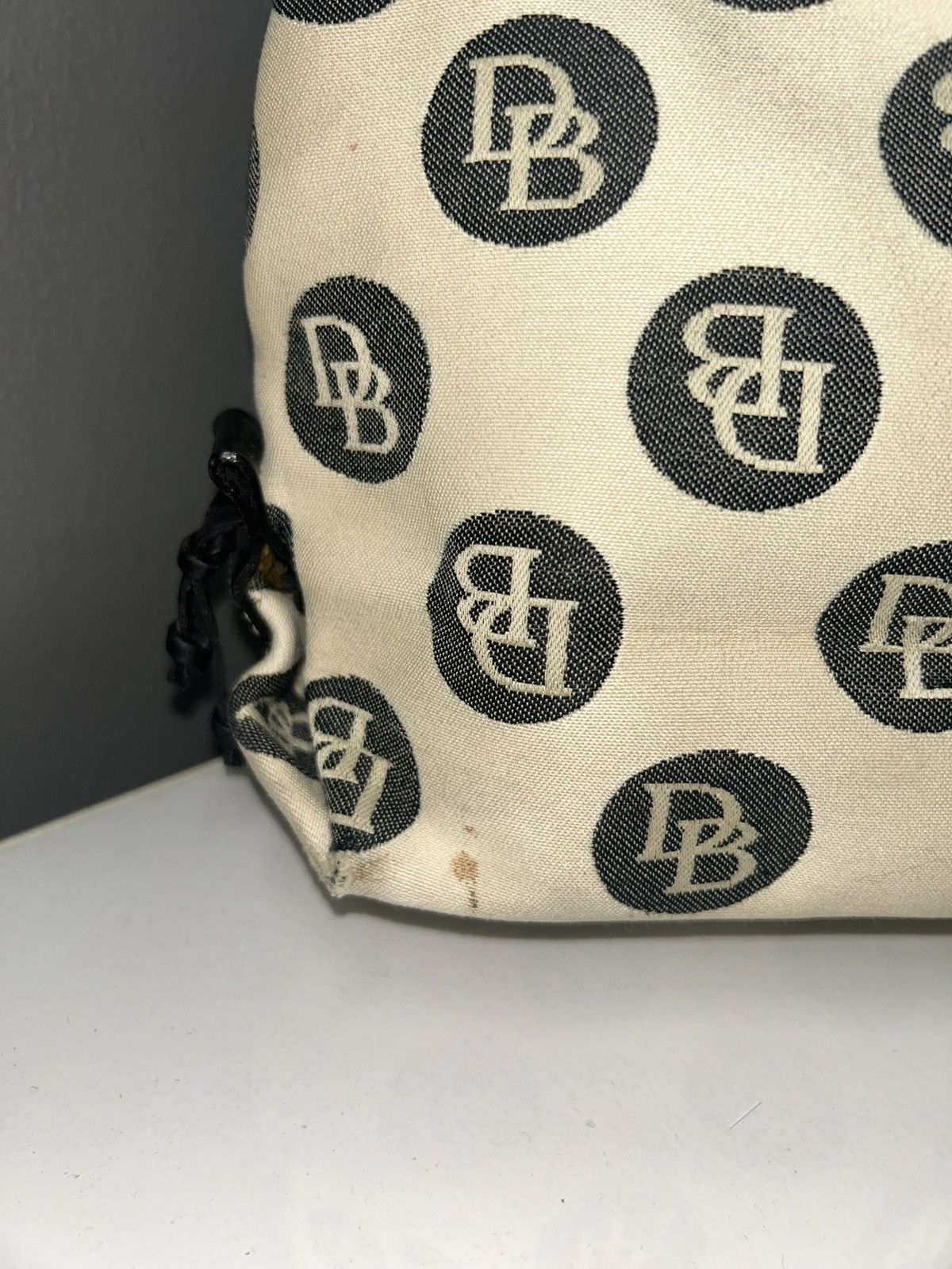 Dooney & Bourke Dooney & Bourke Canvas Signature Satchel Bubble Dot Pattern Size ONE SIZE - 14 Thumbnail