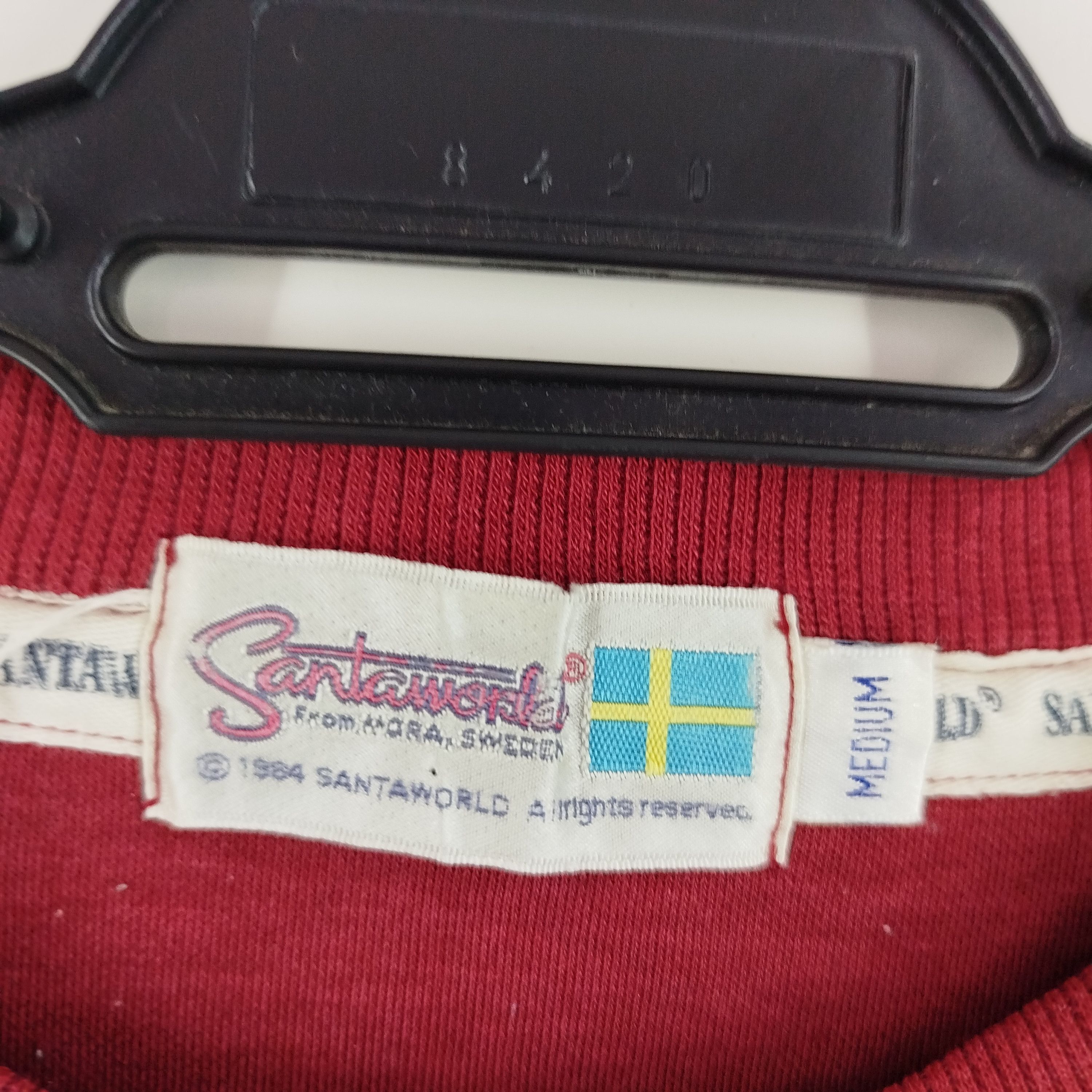 Vintage Vintage SantaWorld Big Logo Sweatshirts Size US M / EU 48-50 / 2 - 4 Thumbnail